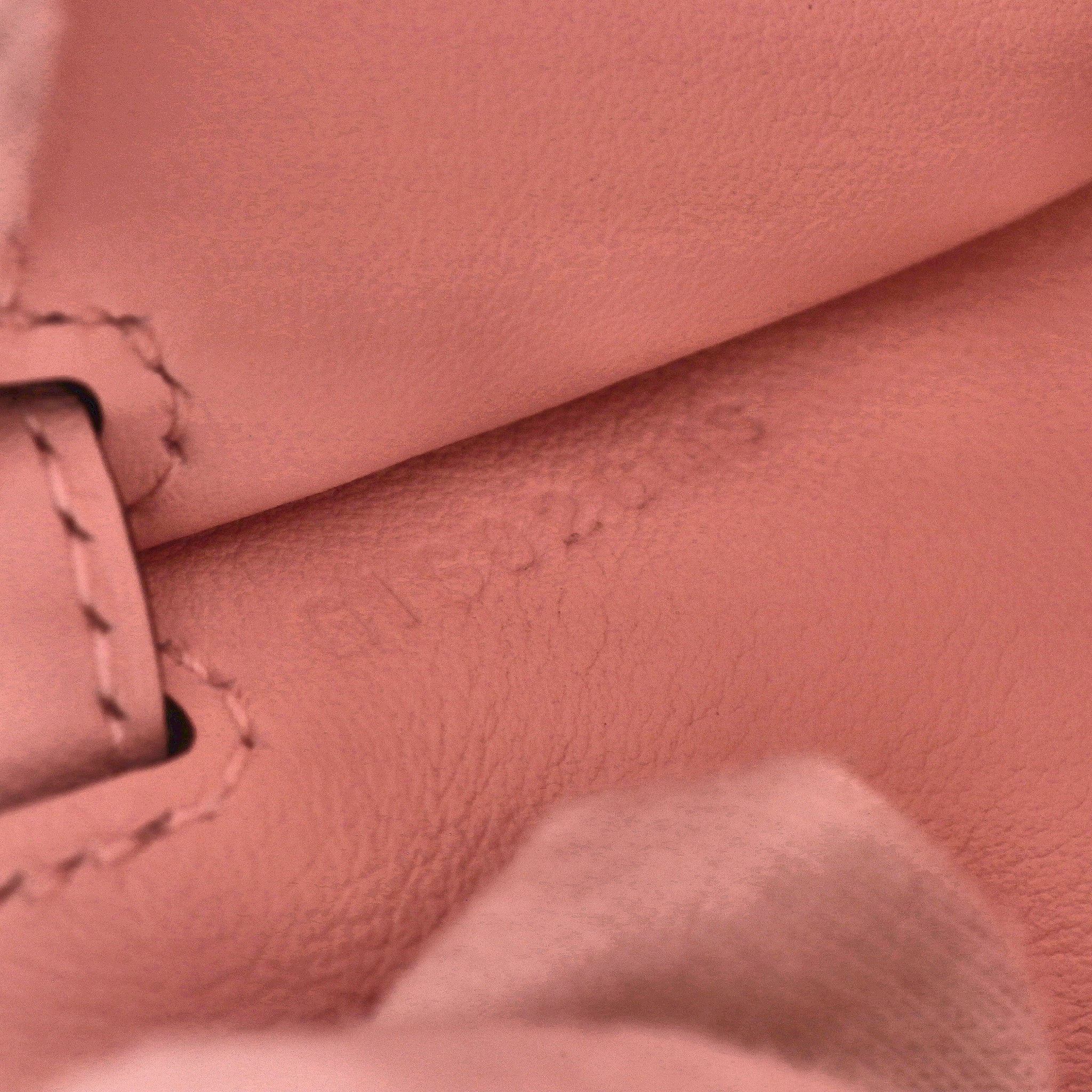 Hermes 2026 Mini Jypsiere Cuir Veau Swift Leather Shoulder Bag In Rose Sakura- Full Set - Brand New - Image 12