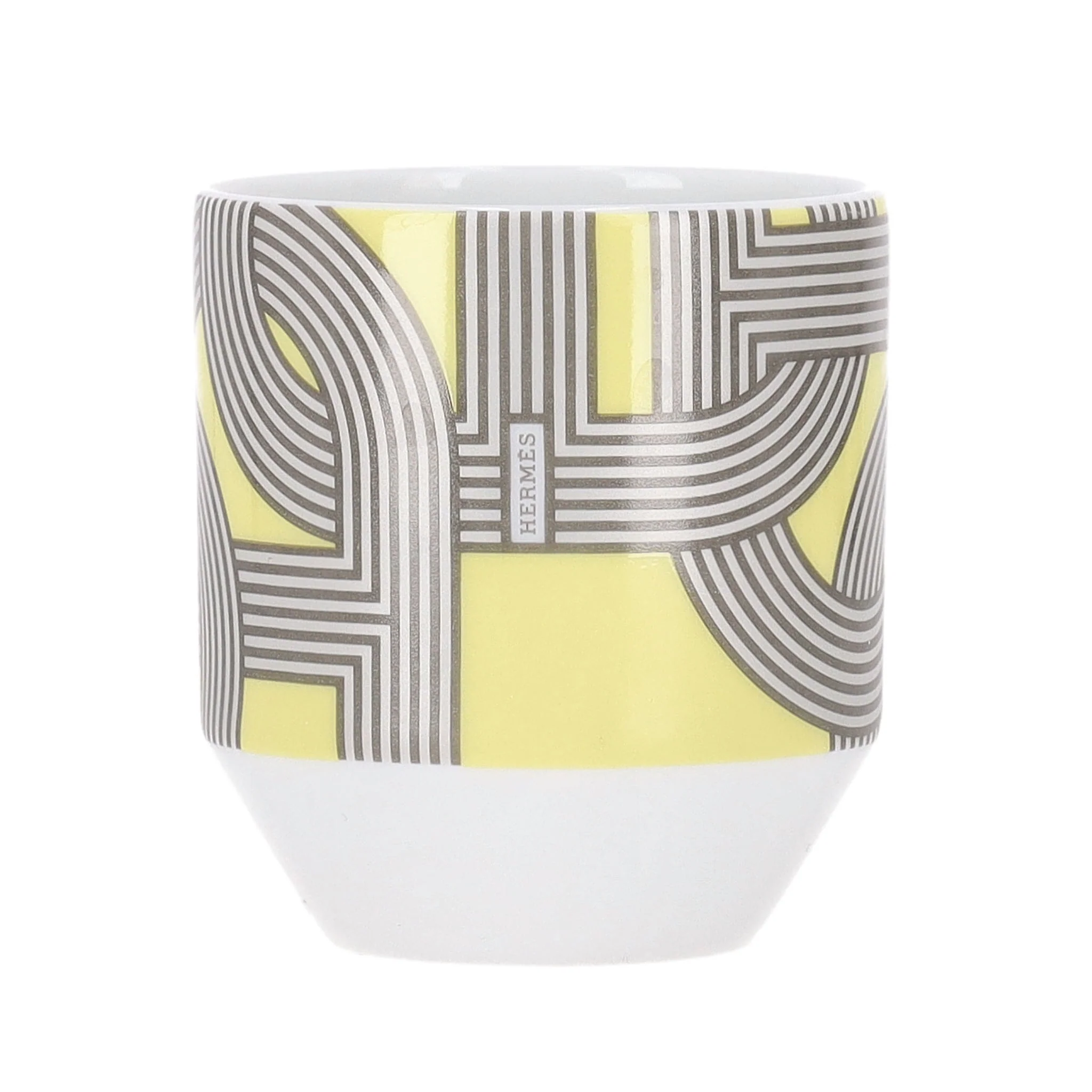 Hermes Rallye 24 Set of 6 Limoge Porcelain Tumblers - Image 5