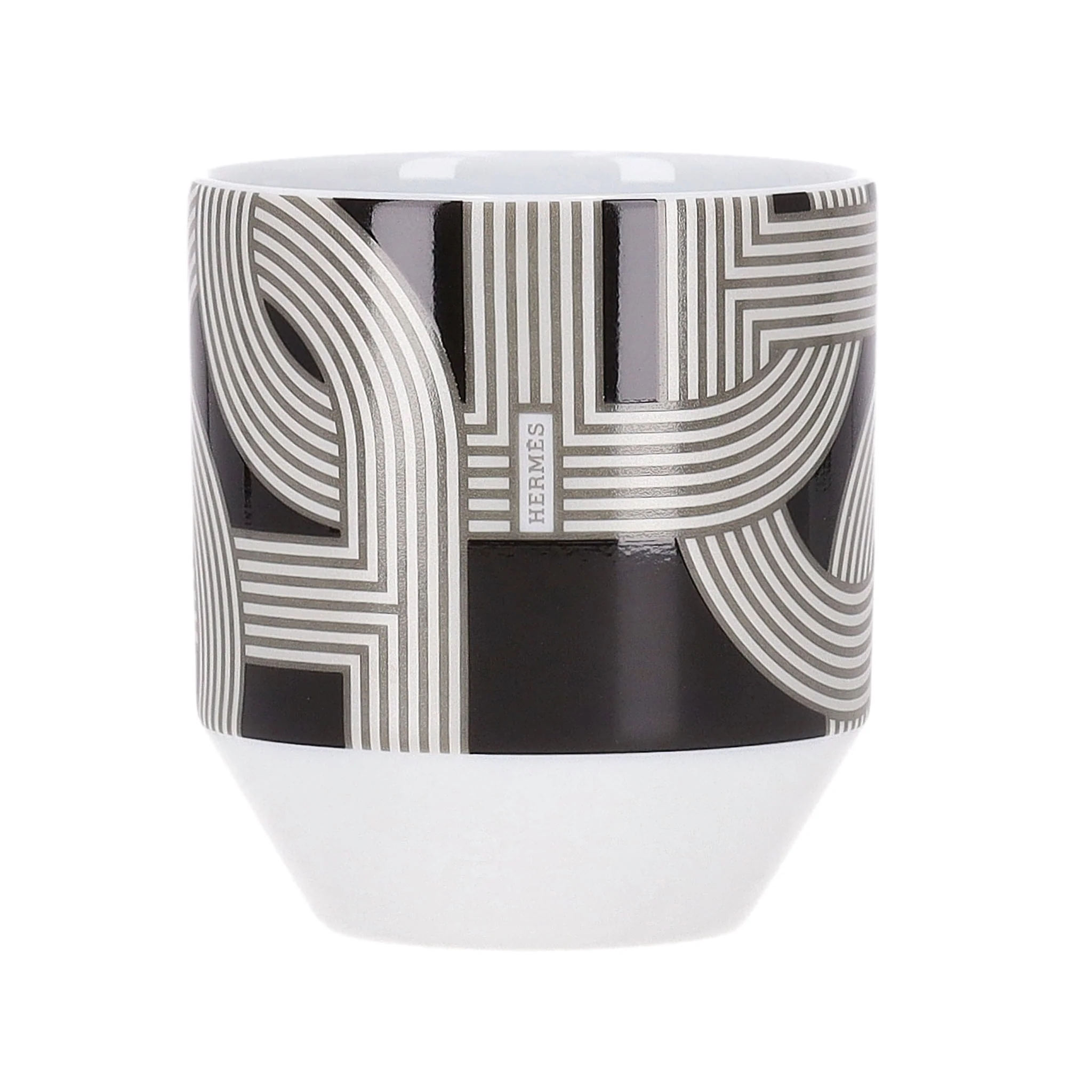Hermes Rallye 24 Set of 6 Limoge Porcelain Tumblers - Image 7