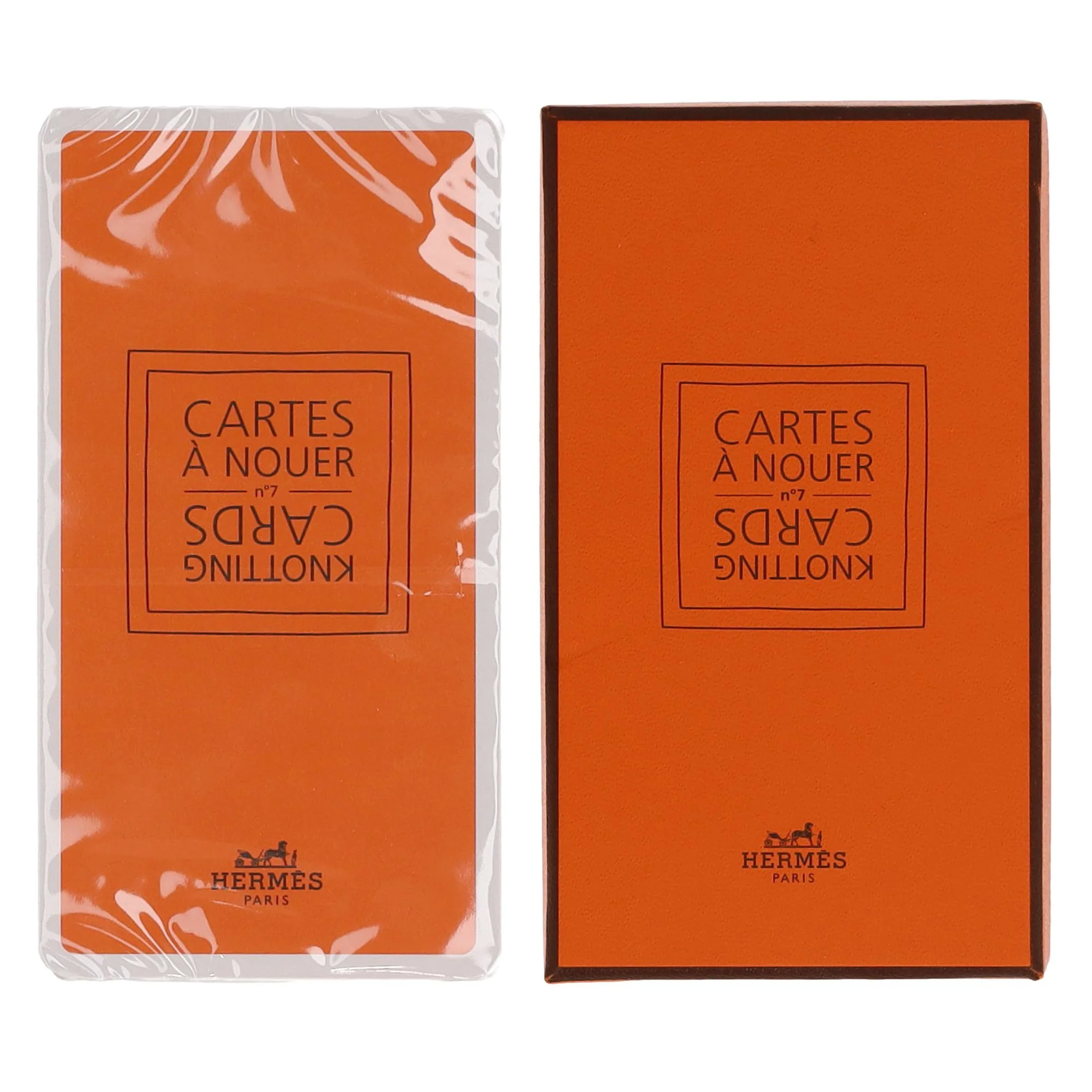 Hermes Scarf Knotting Cards No7