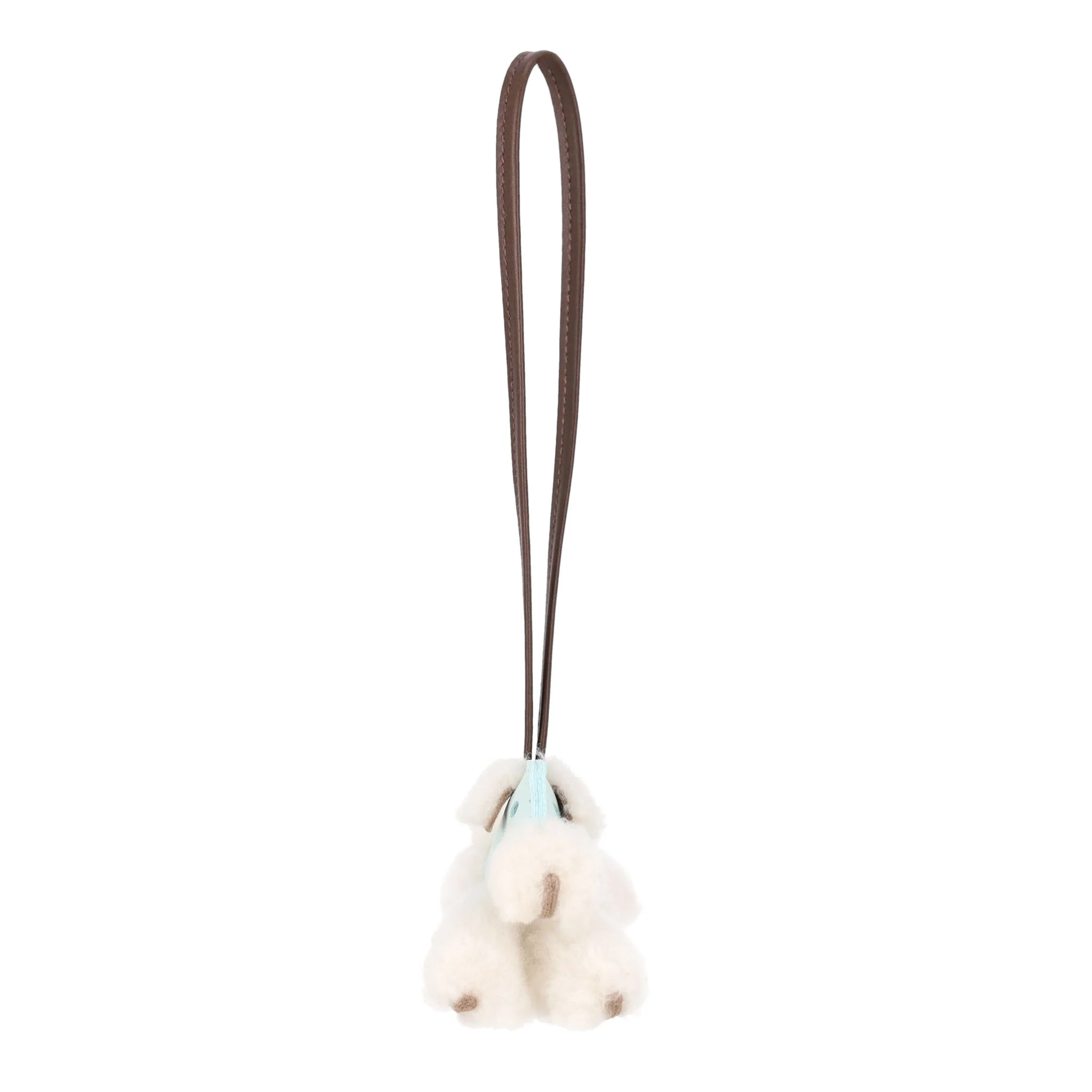 Hermes Merinos Wool & Milo Lambskin Budy Bag Charm - Image 4