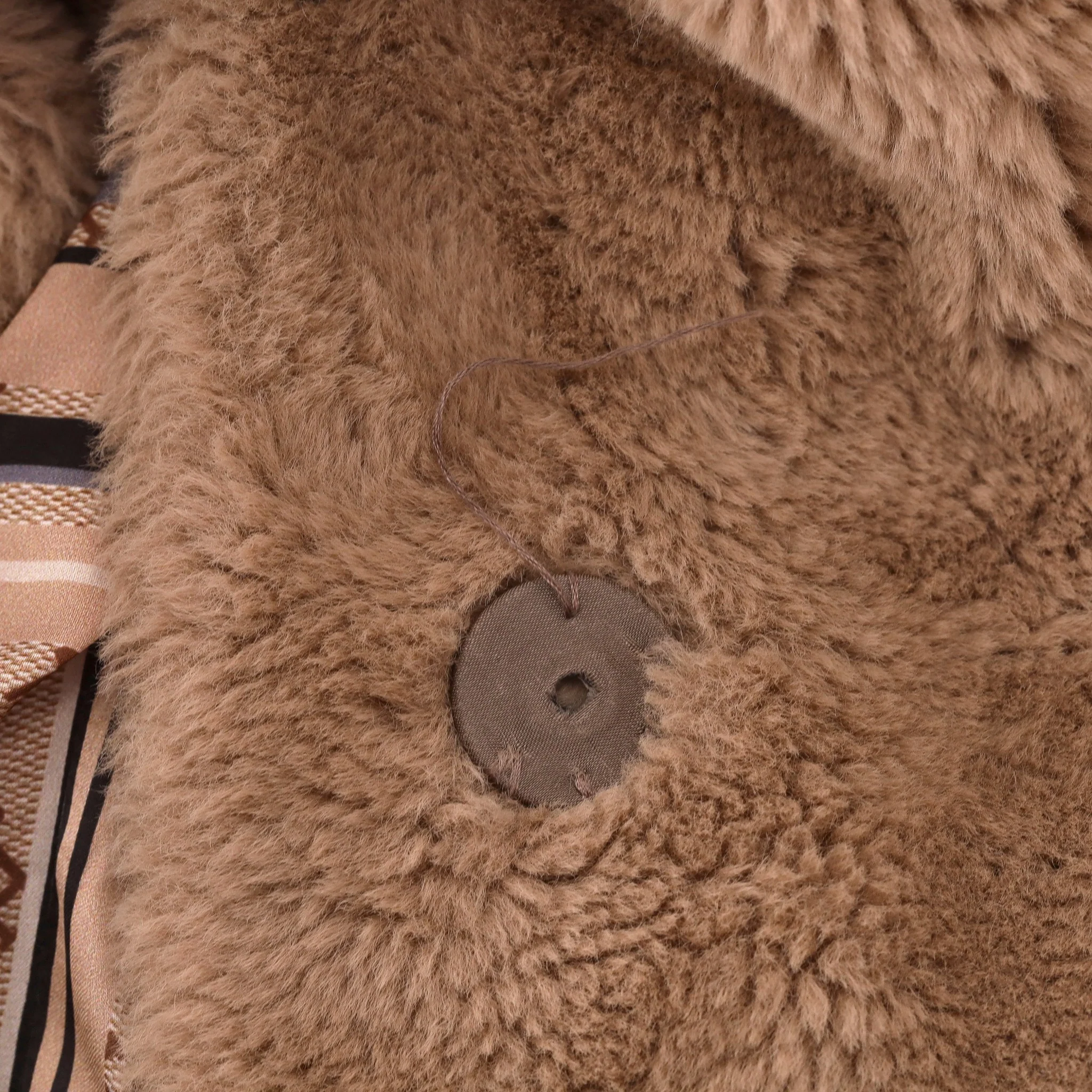 Herno Faux Fur Coat. Size 46IT - Image 5