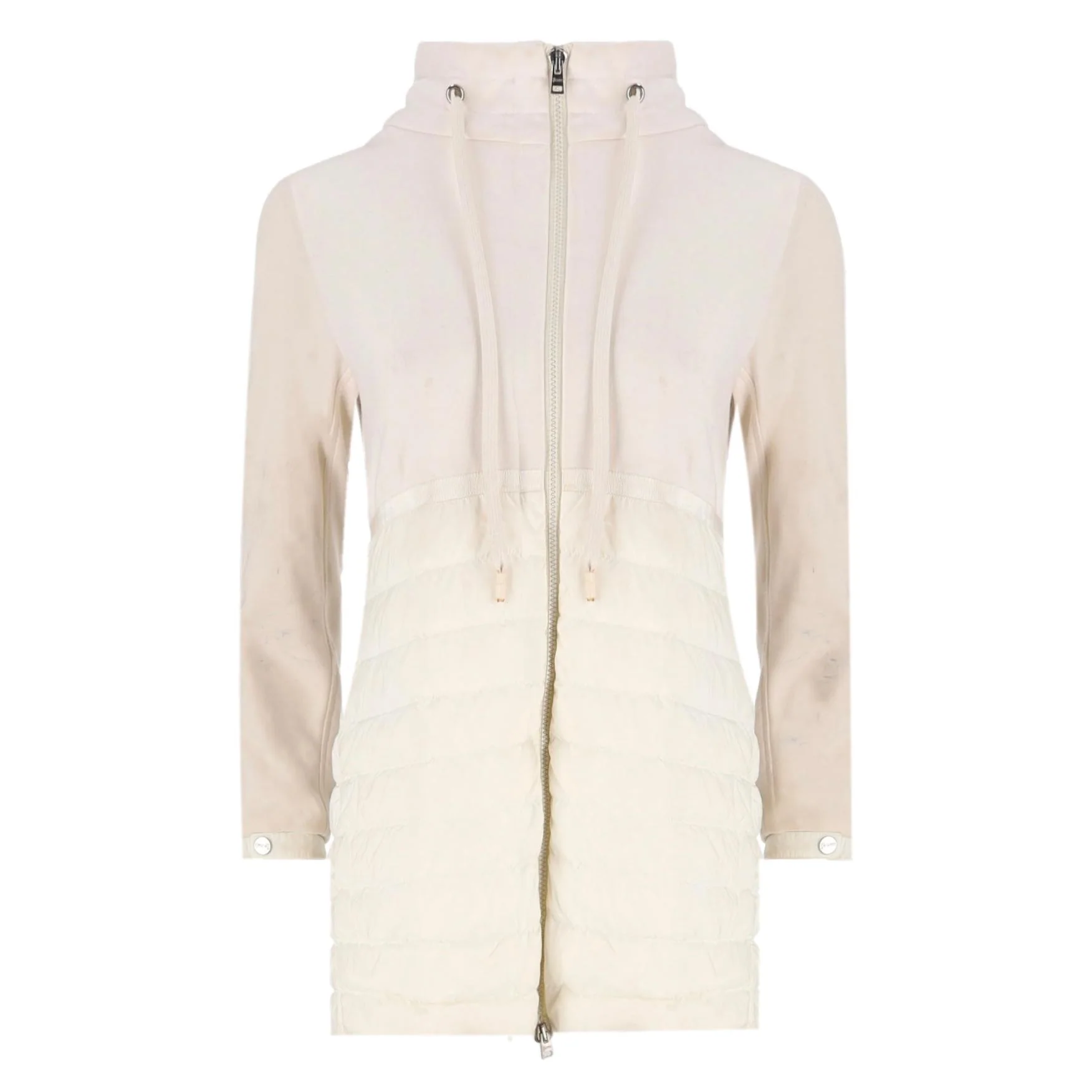 Herno Lightweight Hooded Quilted Down Jacket. Size 40IT