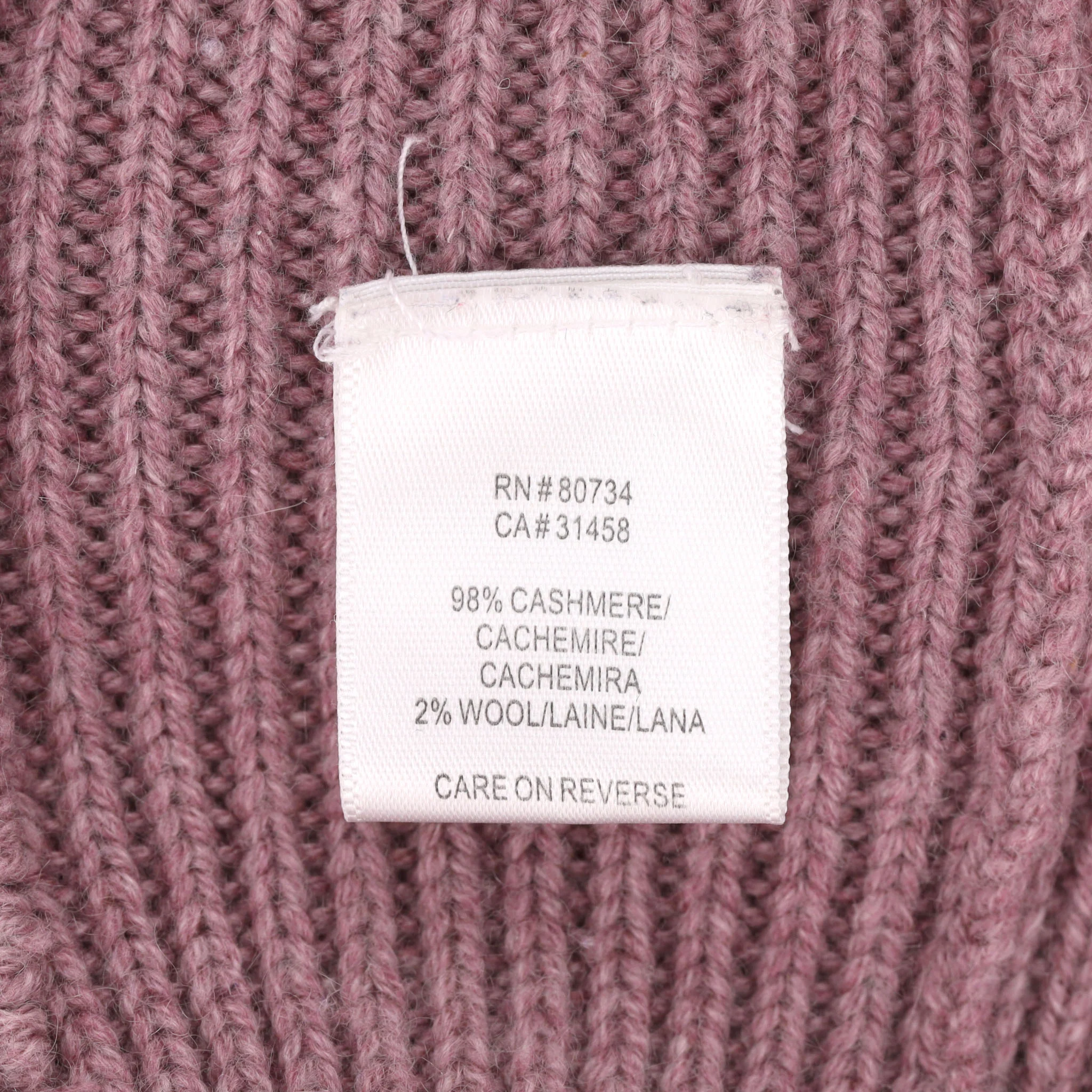 Herve Leger Cropped Roll Neck Cashmere Jumper. Size S - Image 7