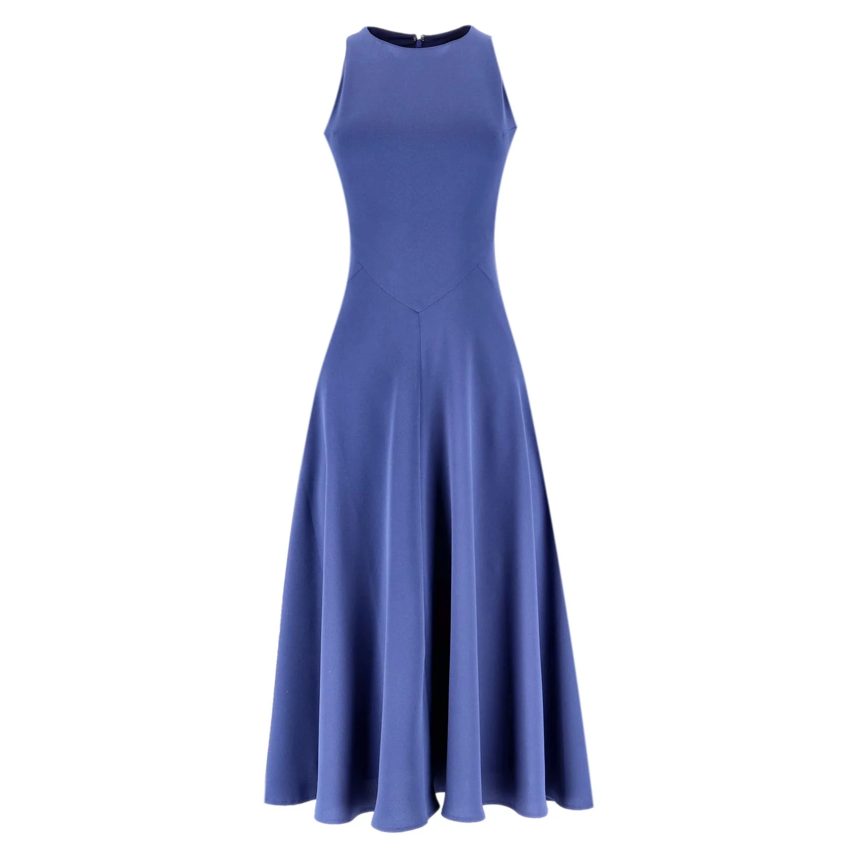Iris & Ink Fit And Flare Midi Dress. Size 8UK