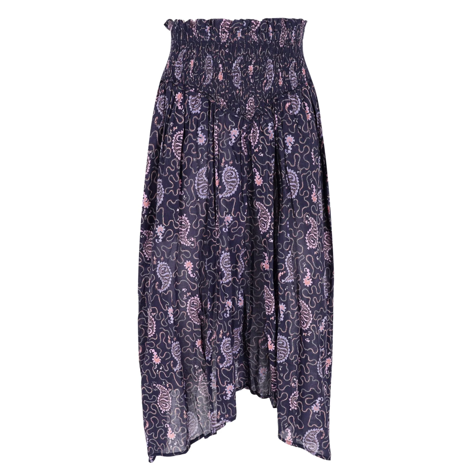 Isabel Marant Etoile Paisley Print Cotton Top & Skirt Two-Piece Set. Size 34/36FR - Image 6
