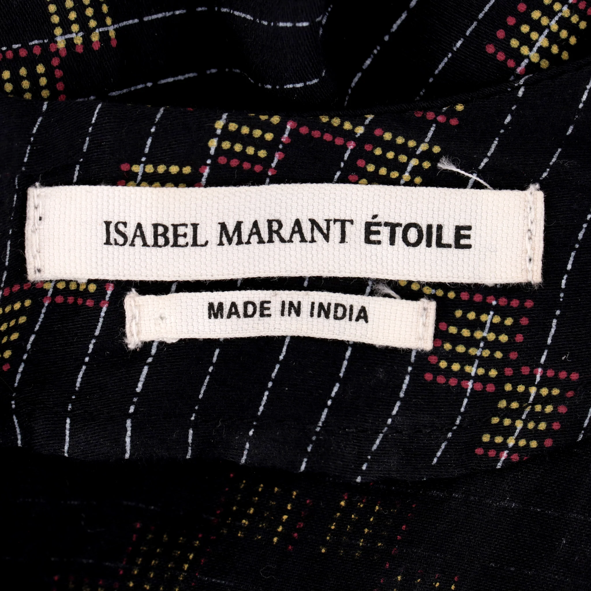 Isabel Marant Etoile Twist Detail Asymmetric Cotton Top. Size 34FR - Image 6