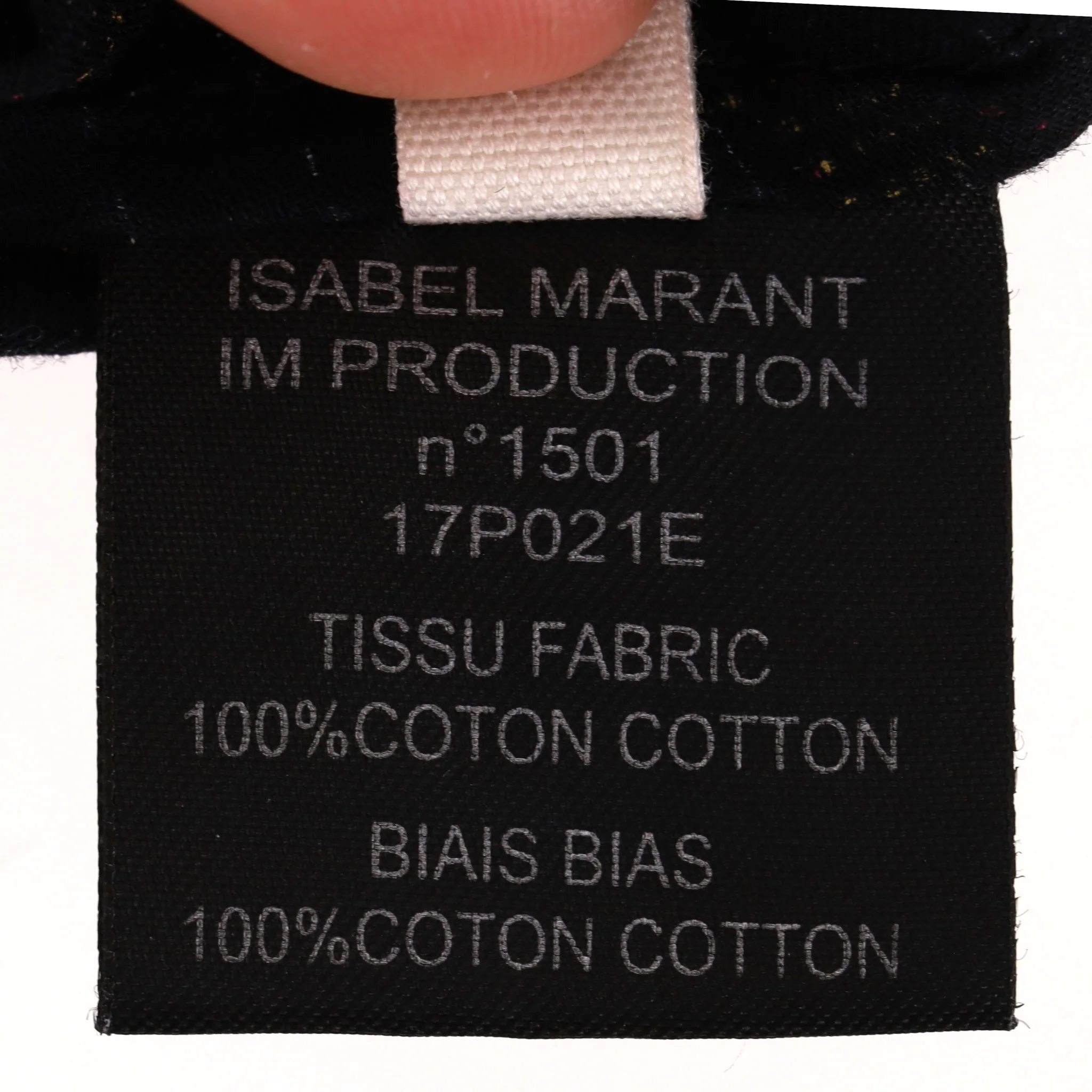 Isabel Marant Etoile Twist Detail Asymmetric Cotton Top. Size 34FR - Image 7