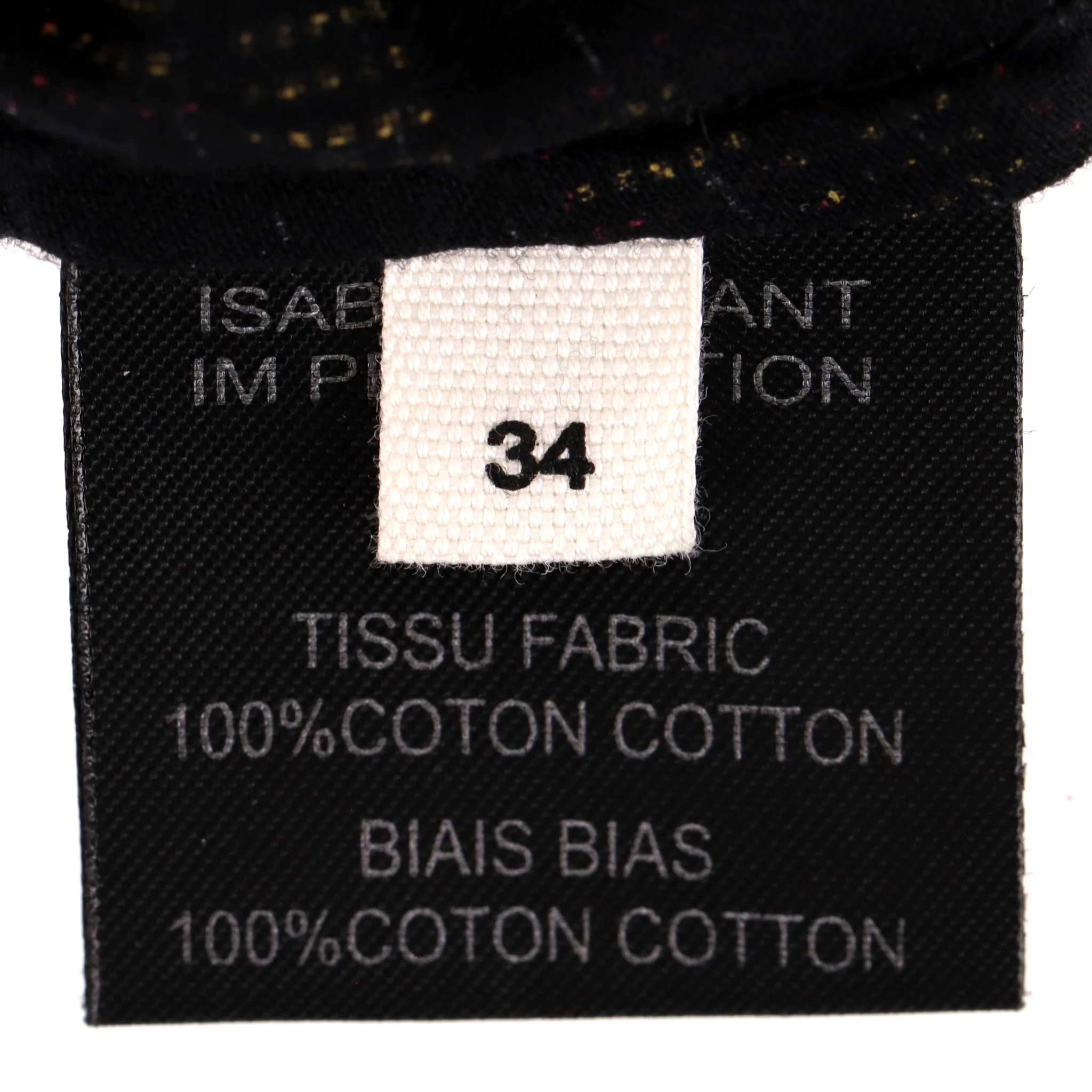 Isabel Marant Etoile Twist Detail Asymmetric Cotton Top. Size 34FR - Image 8