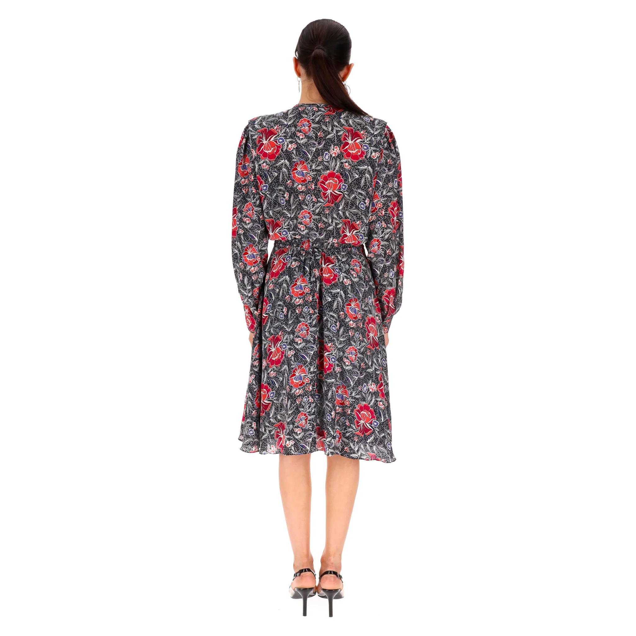 Isabel Marant Floral Silk Dress. Size 38FR - Image 4