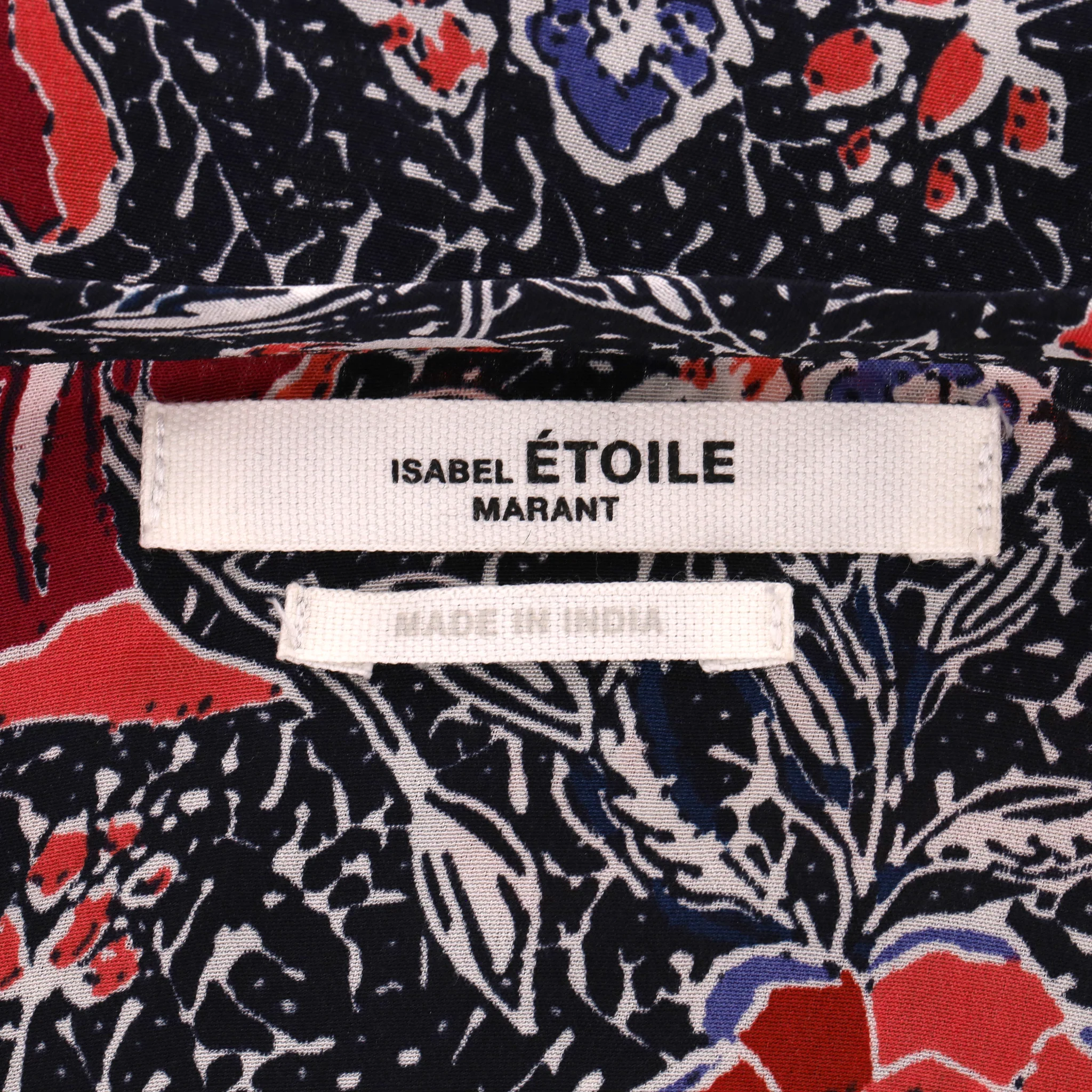 Isabel Marant Floral Silk Dress. Size 38FR - Image 6
