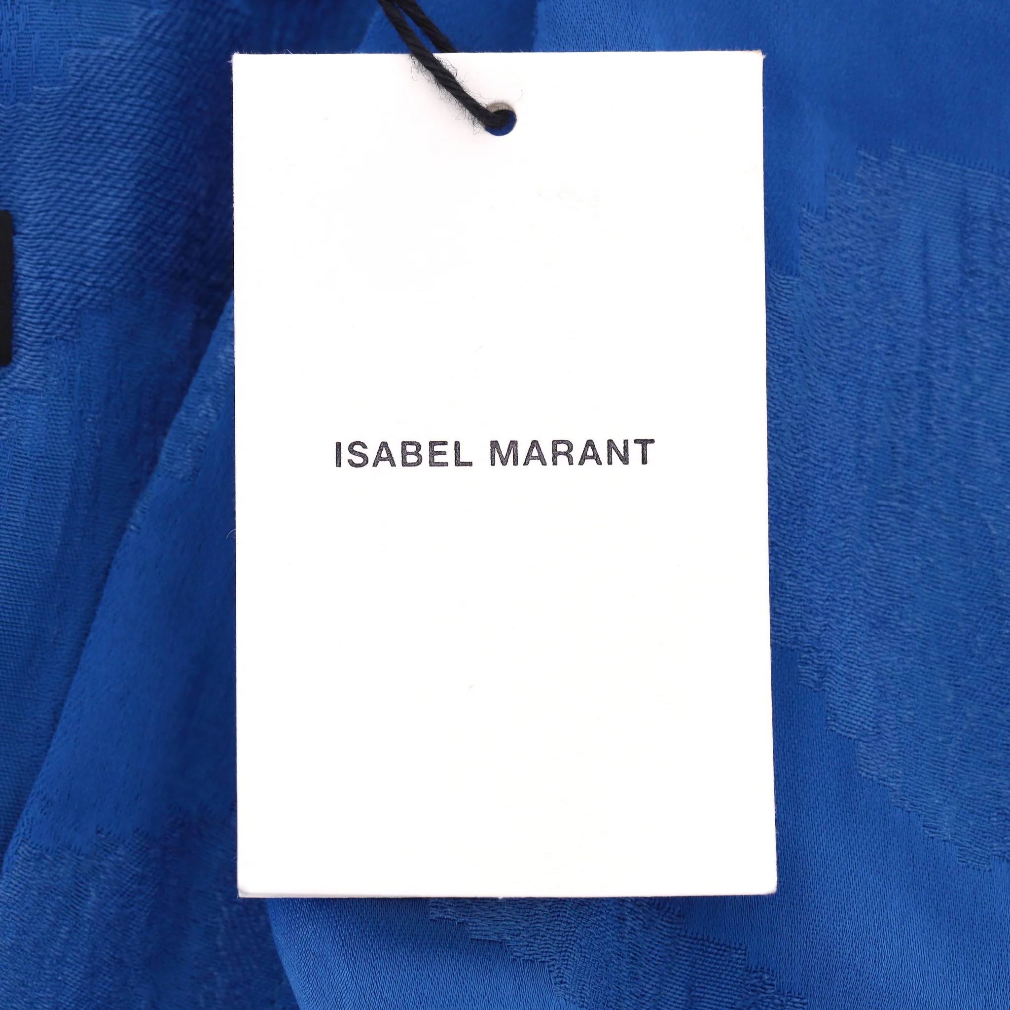 Isabel Marant Satin-Jacquard Wrap Dress. Size 36FR - Image 8