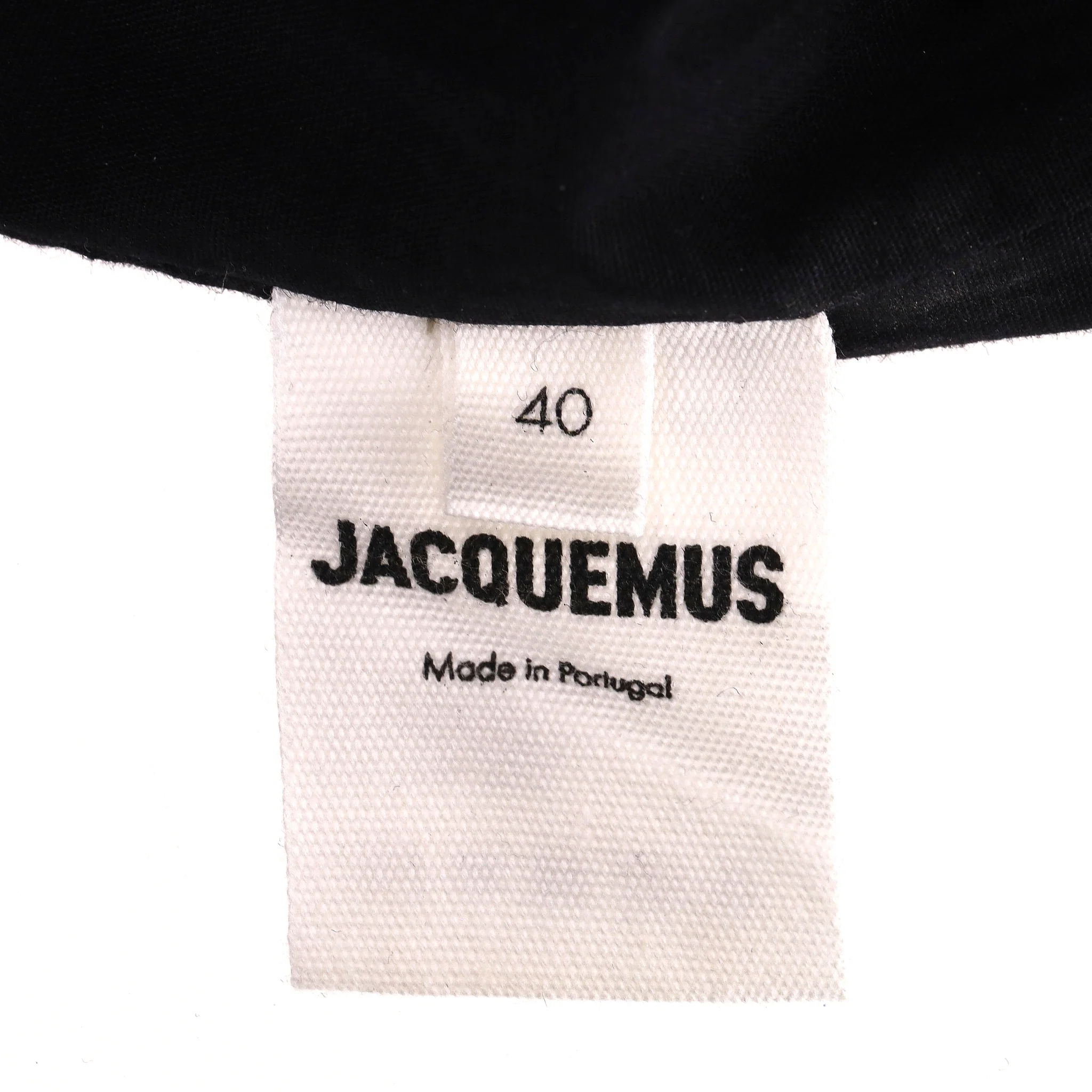 Jacquemus Linen Blend Draped Slubbed-Canvas Mini Dress. Size 40FR - Image 12
