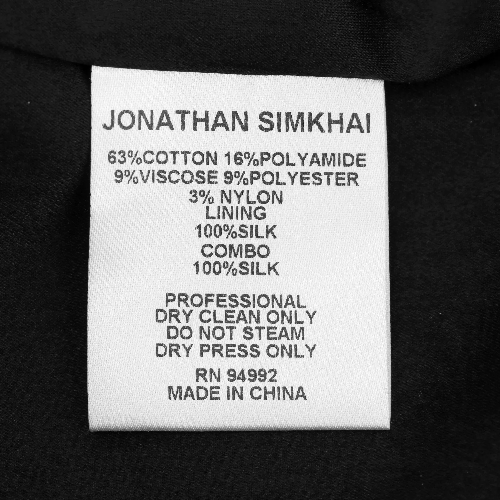 Jonathan Simkhai Off-The-Shoulder Puff-Sleeve Dress. Size 6US - Image 10