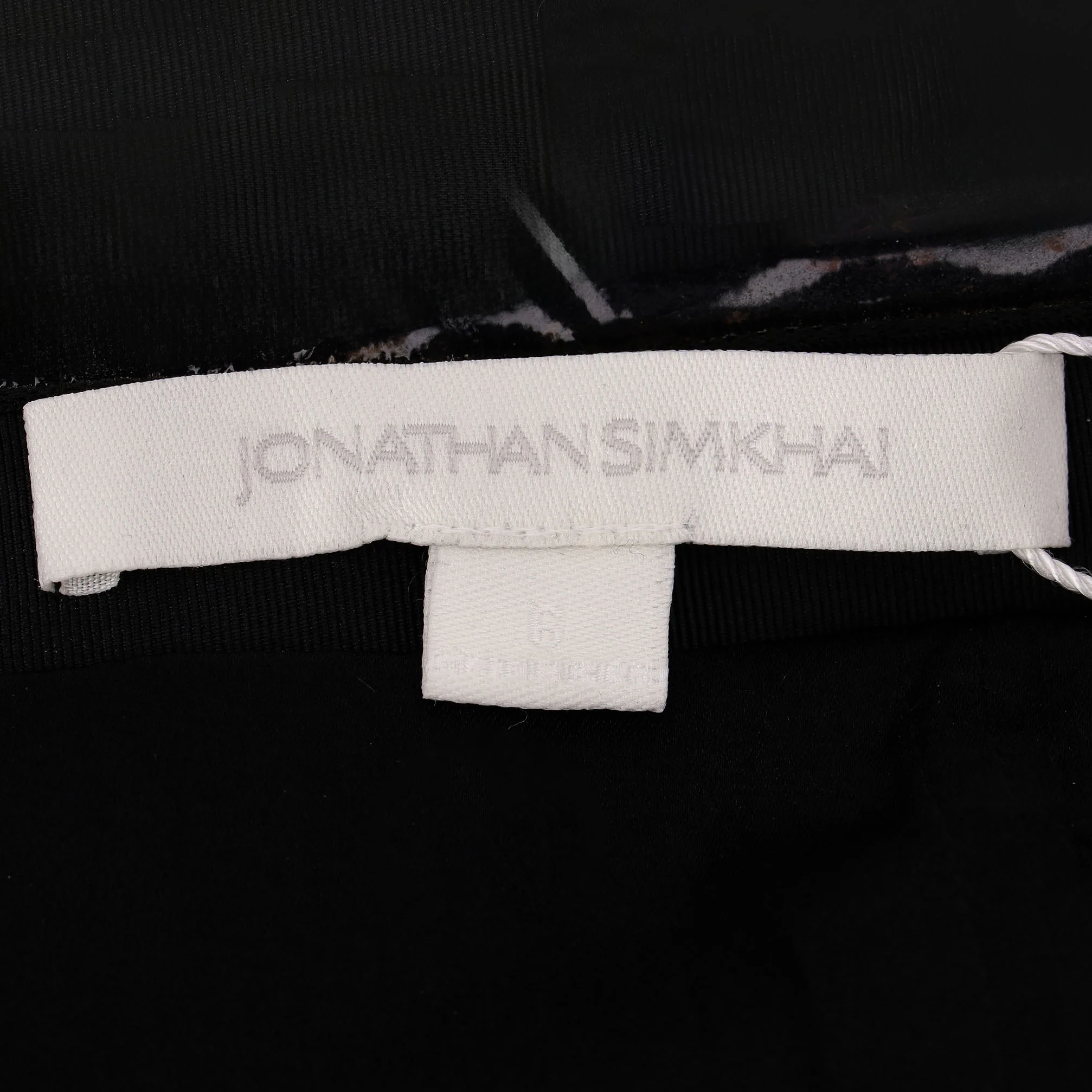 Jonathan Simkhai Off-The-Shoulder Puff-Sleeve Dress. Size 6US - Image 8