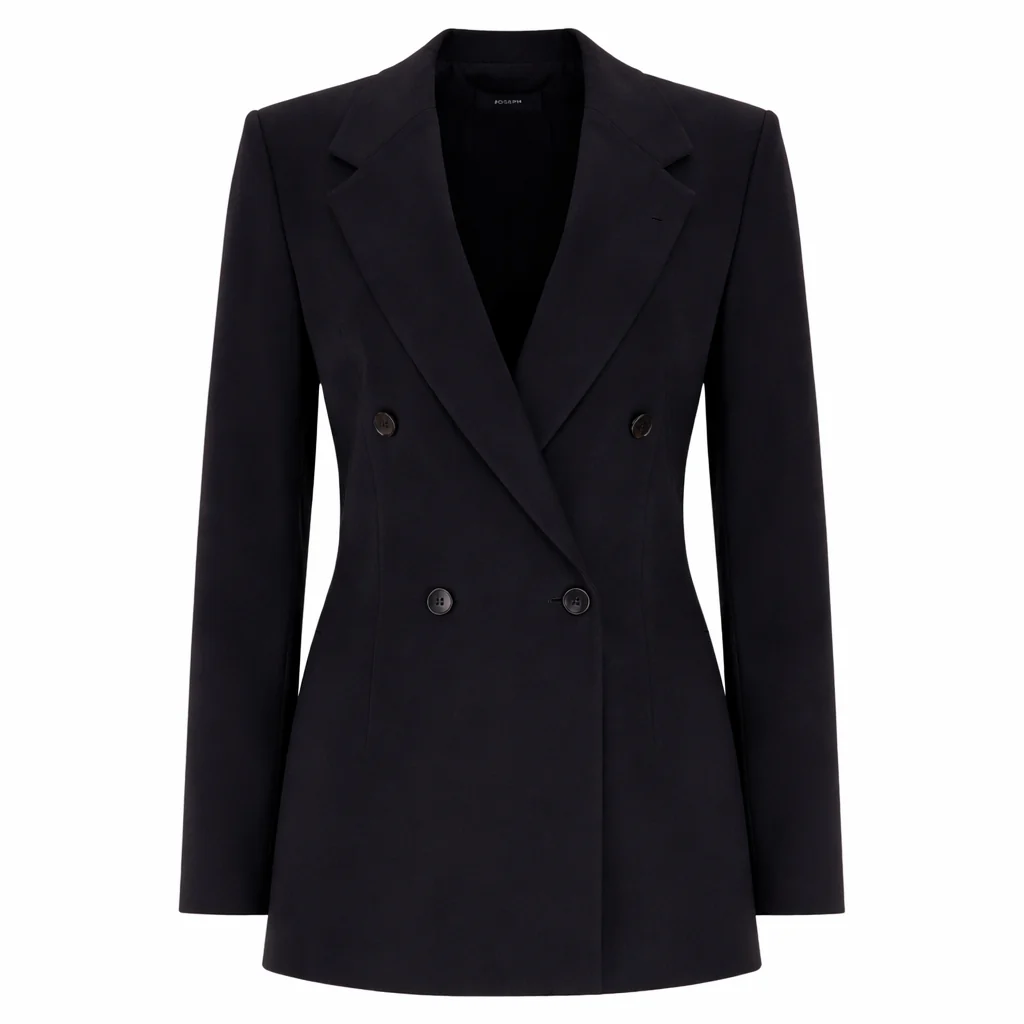 Joseph Double-Breasted Tailored Jacket. Size 36FR