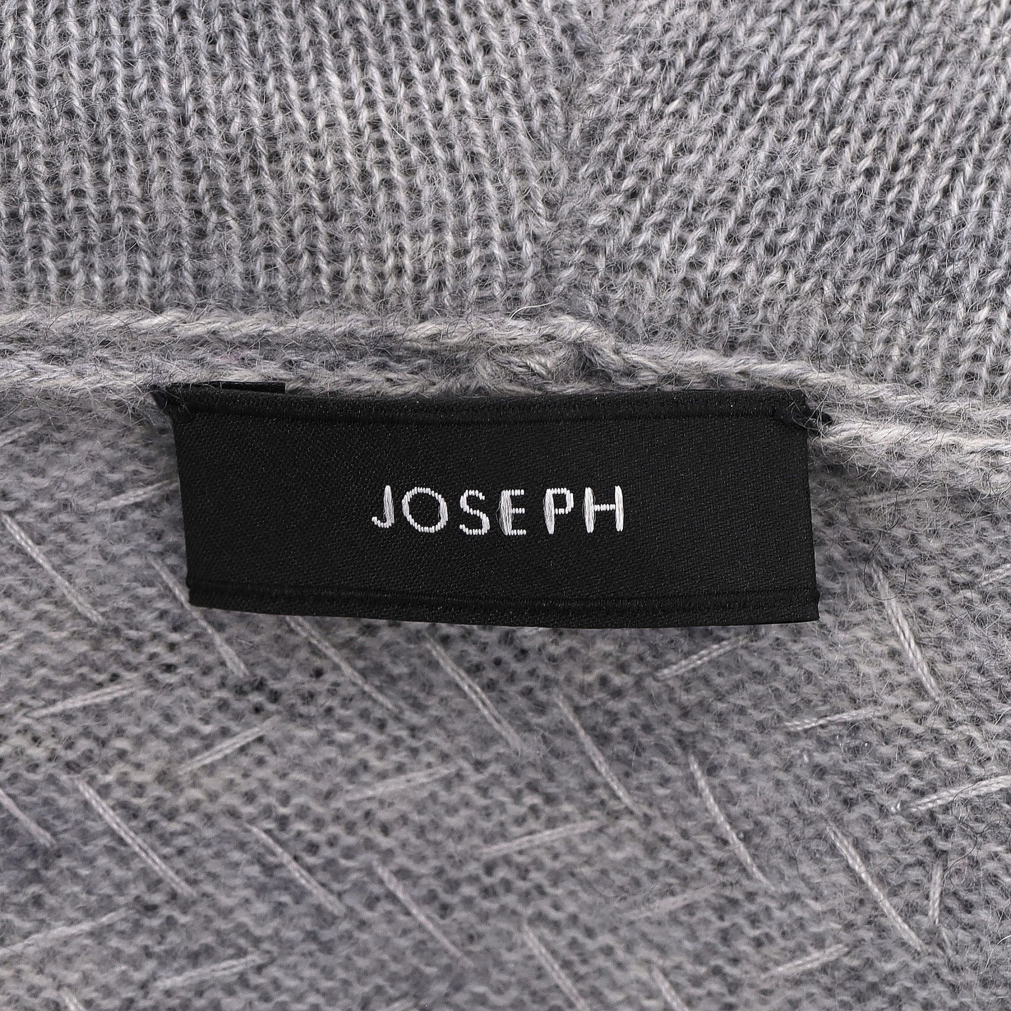 Joseph Sequin Zip-Up Hooded Cashmere Cardigan. Size M - Image 6