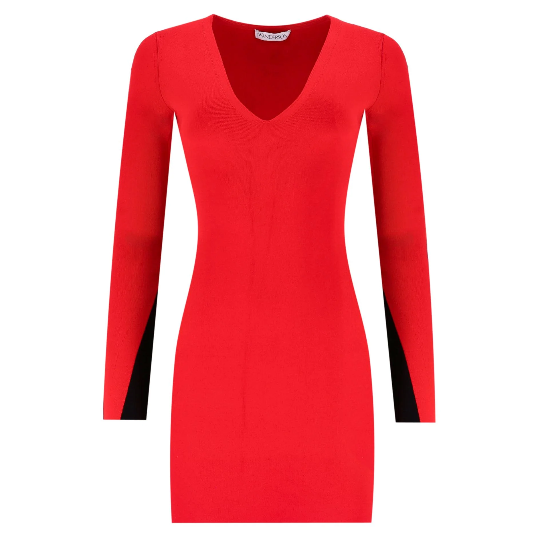 JW Anderson Bodycon V-Neck Dress. Size S