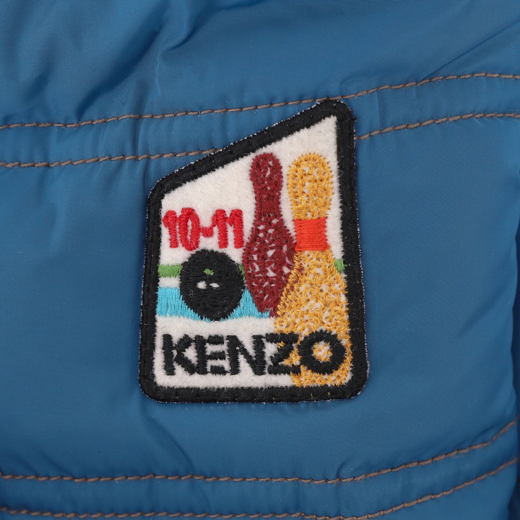 Kenzo Baby Boy Hooded Down Jacket. Size 6M - Image 5