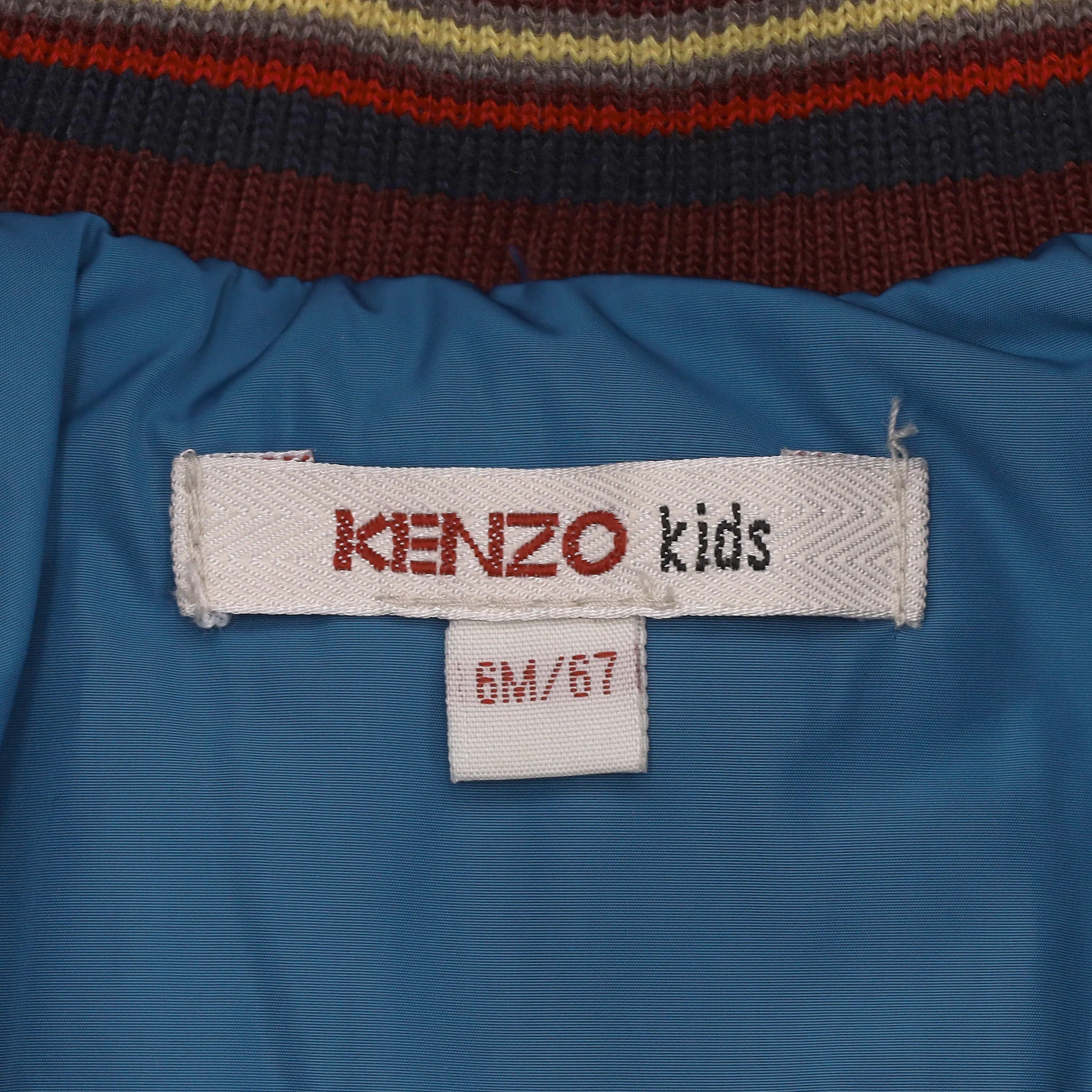 Kenzo Baby Boy Hooded Down Jacket. Size 6M - Image 6