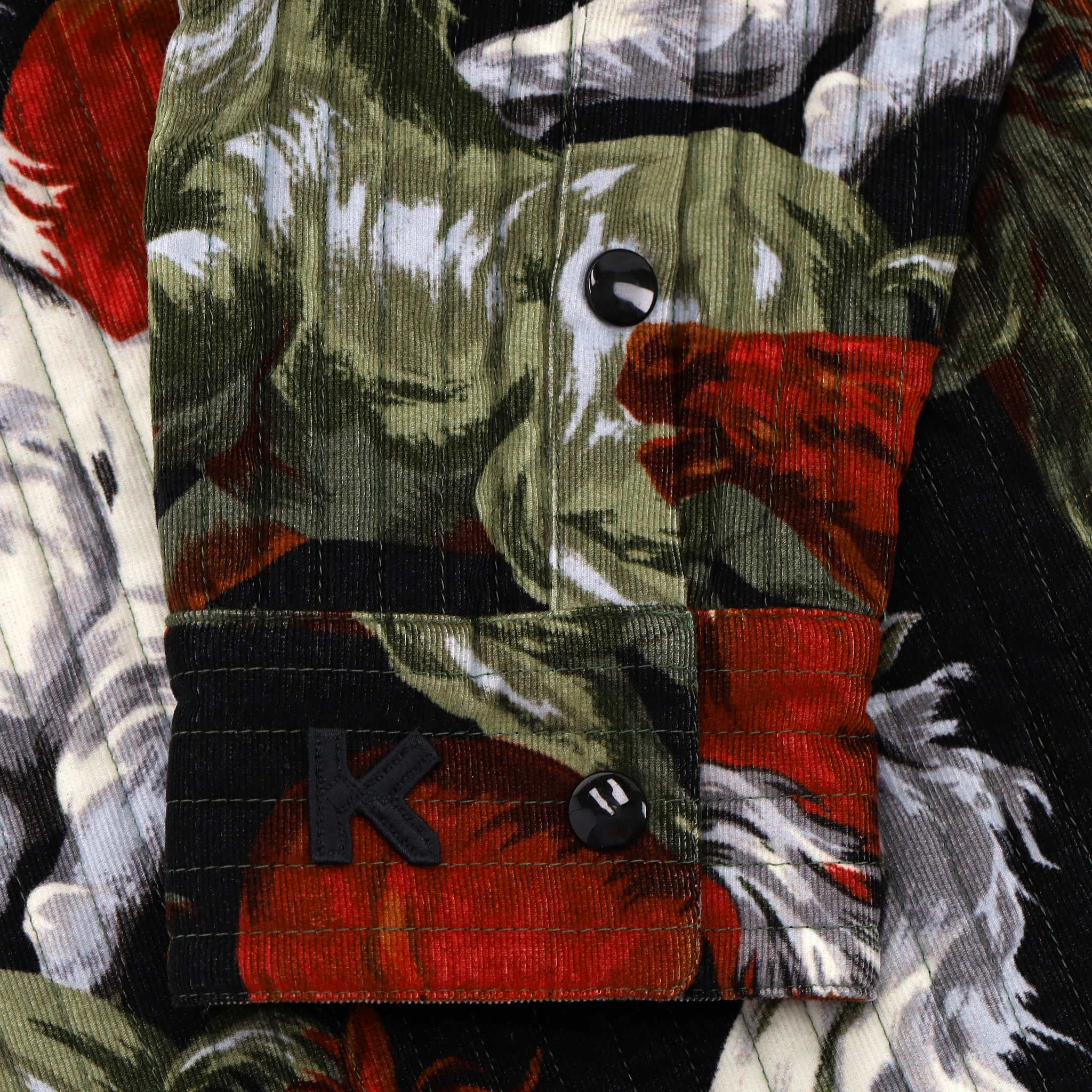 Kenzo Horse Print Cotton Shirt Jacket. Size 40FR - Image 5