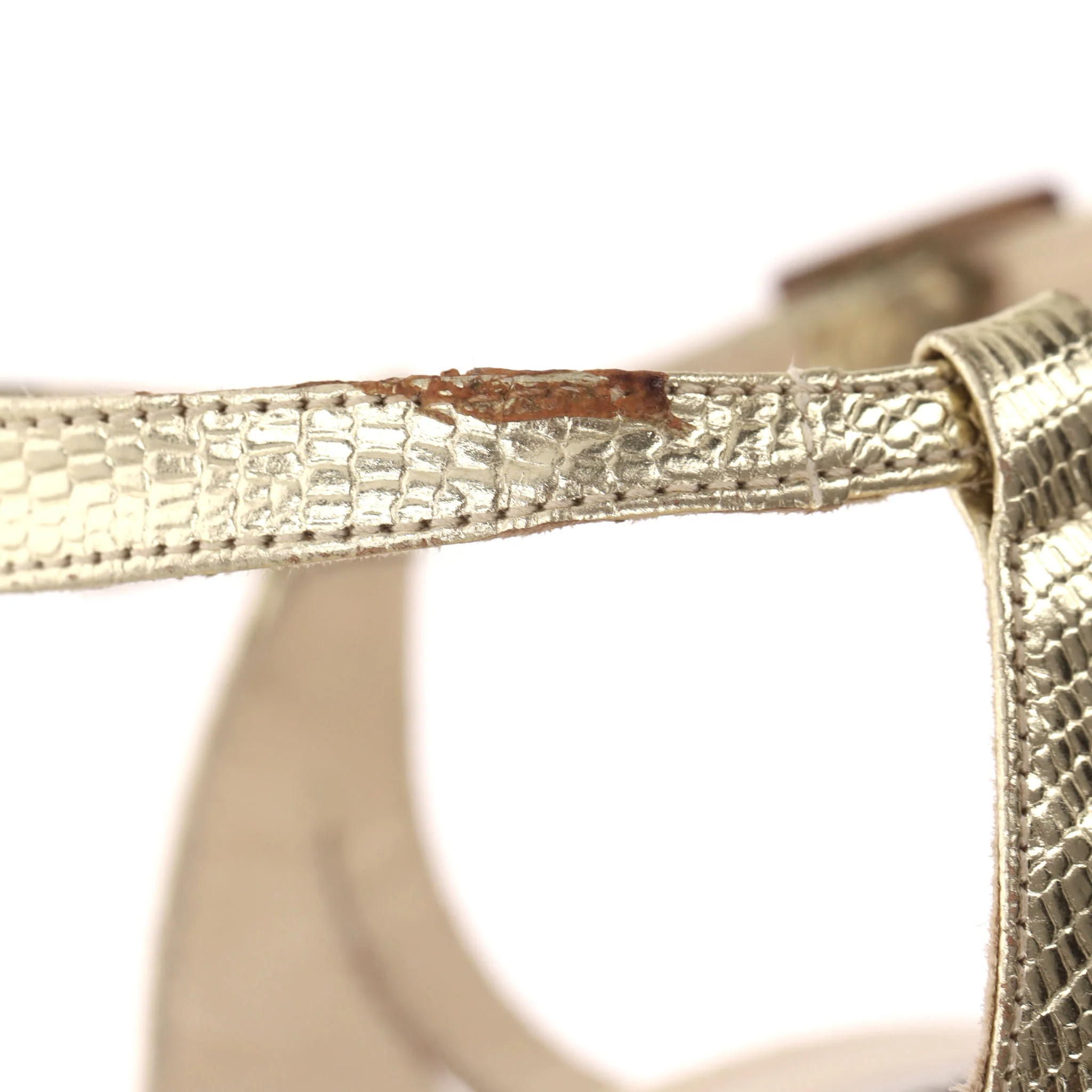 L.K. Bennett 'Lydia' Sandals With A Woven Wedge Heel. Size 39 - Image 9