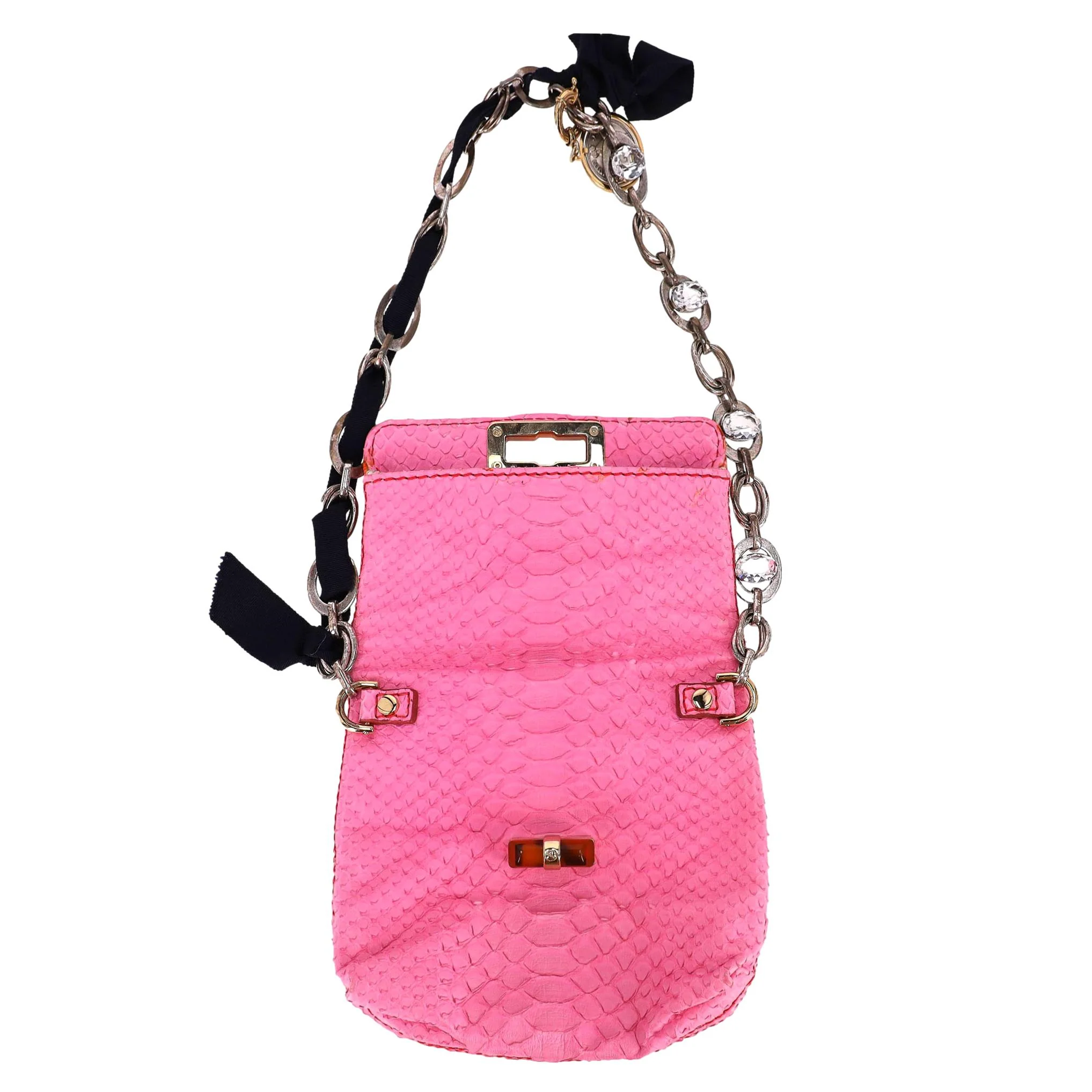 Lanvin Python Skin Mini Happy Bag - Image 5