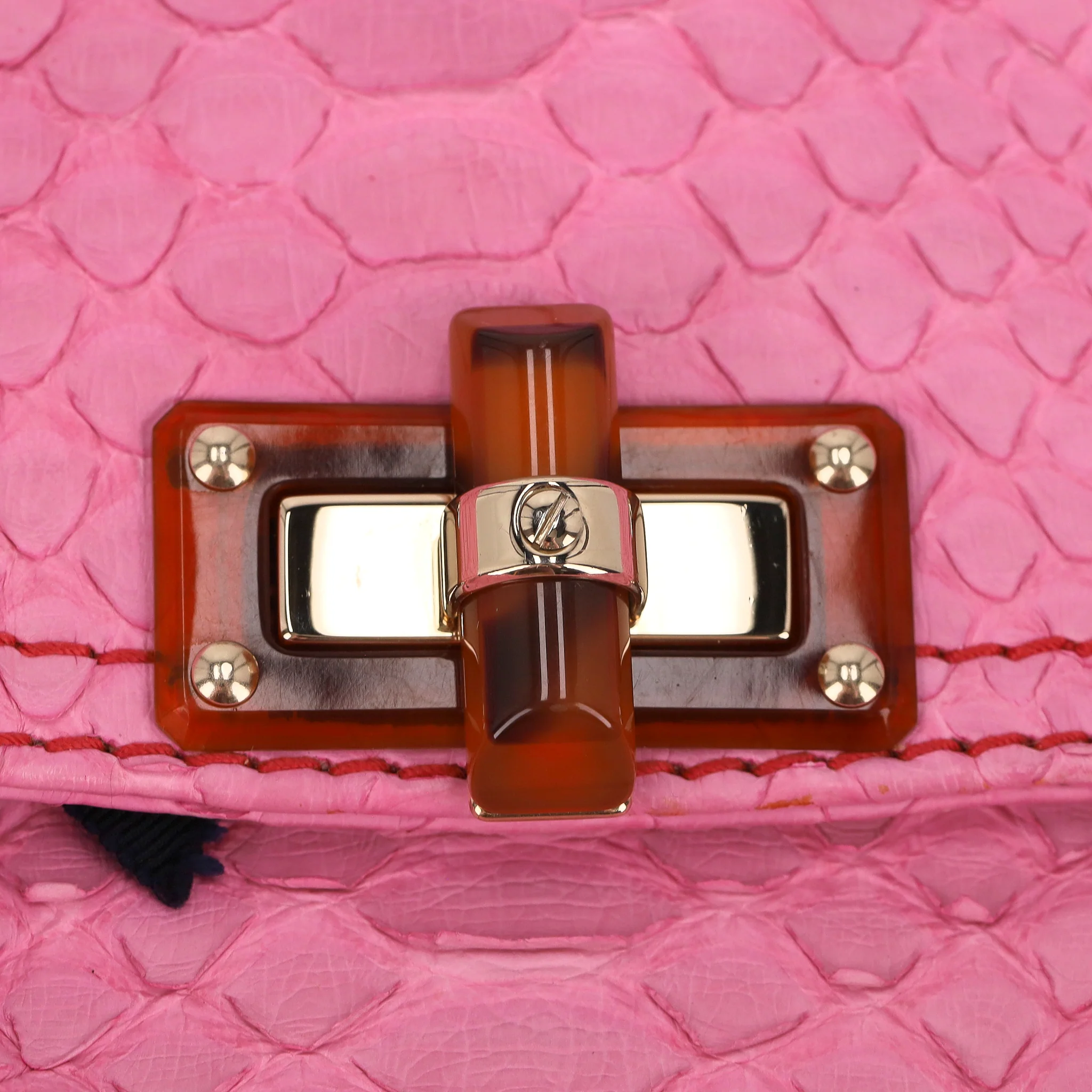Lanvin Python Skin Mini Happy Bag - Image 7
