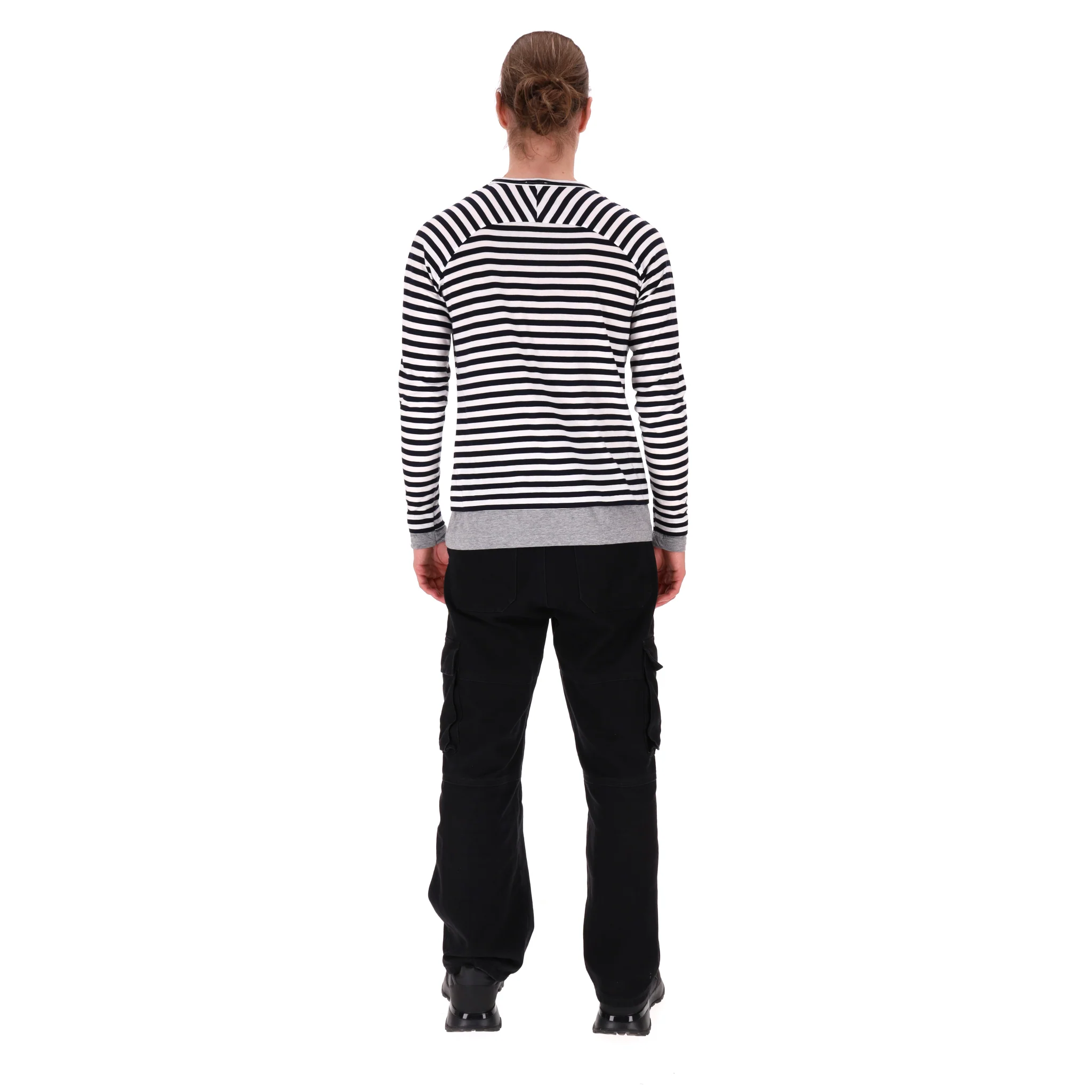 Lardini Striped Long Sleeve Top. Size XS - Image 4