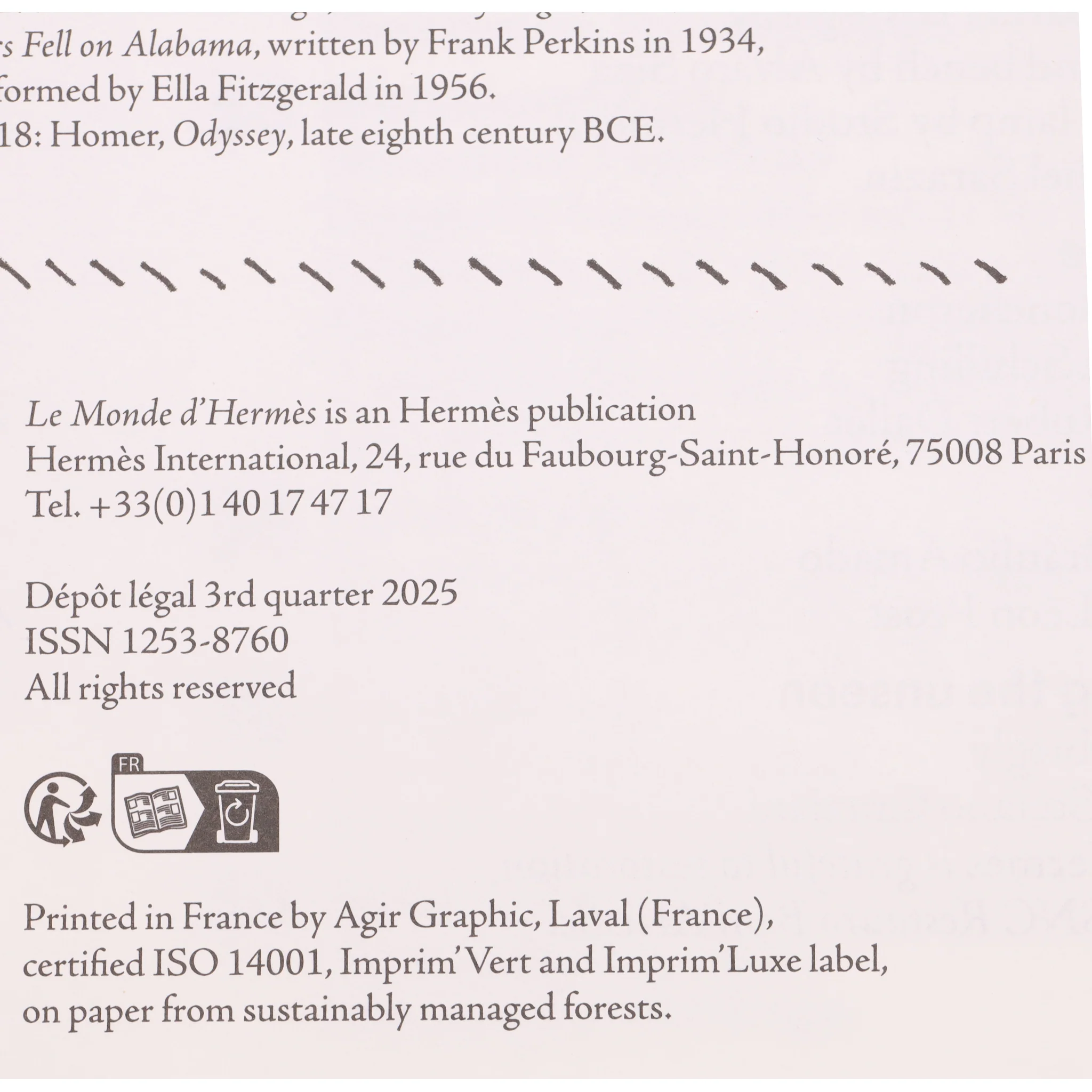 Le Monde d'Hermes Magazine 2025 Moved by Drawing 2 - Image 10