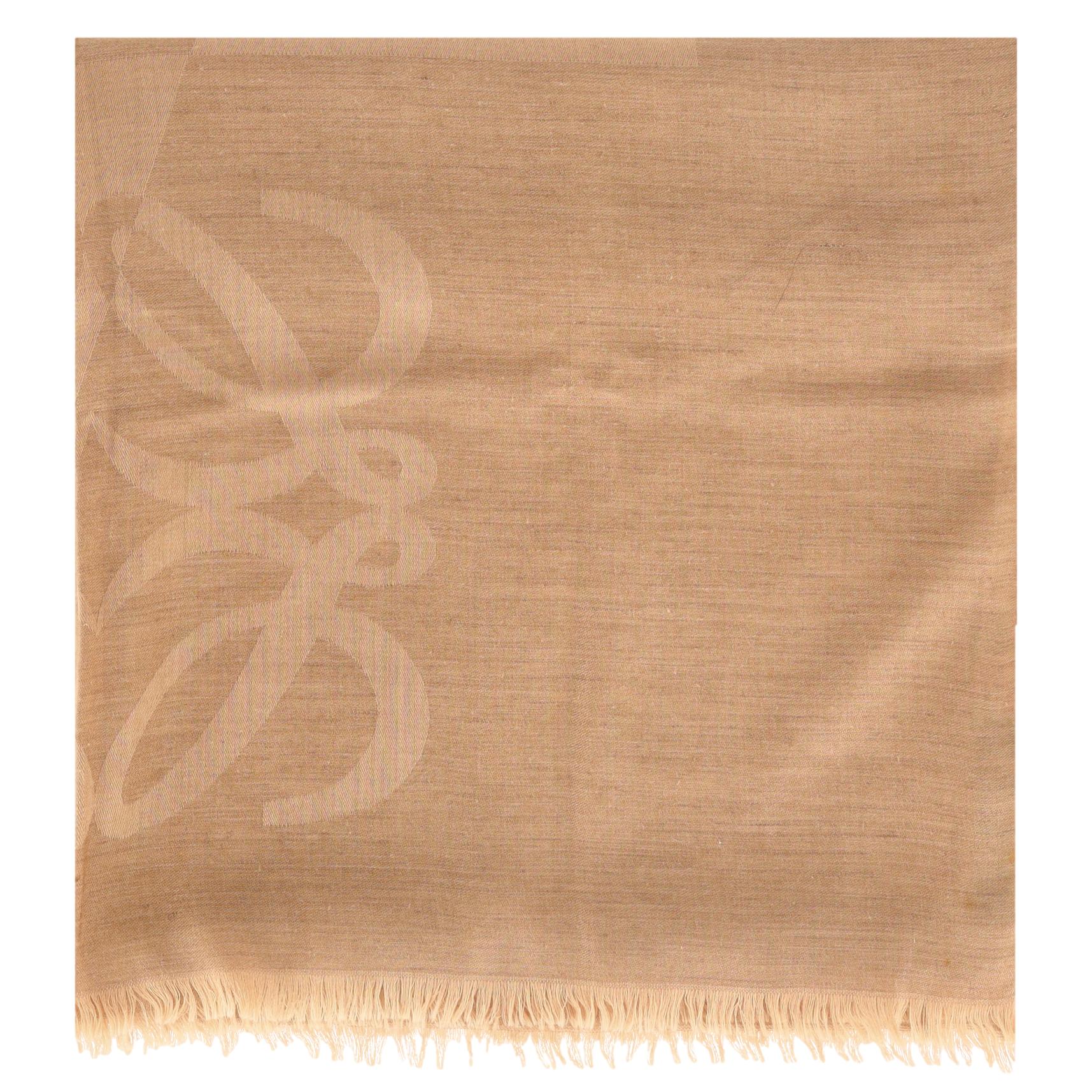 Loewe Anagram Wool, Silk & Cashmere Blend Scarf