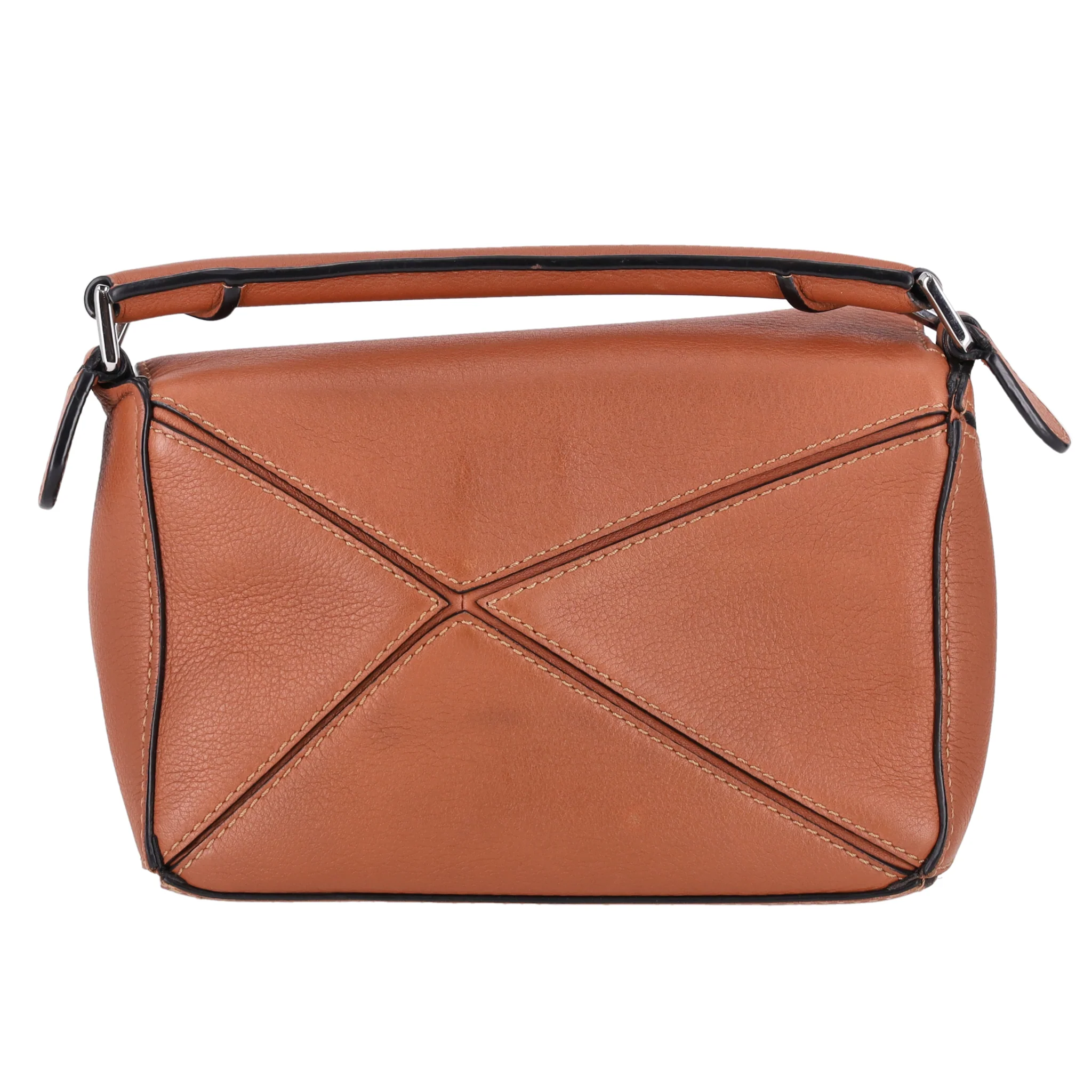 Loewe Mini Puzzle Calfskin Leather Crossbody Bag - Image 3