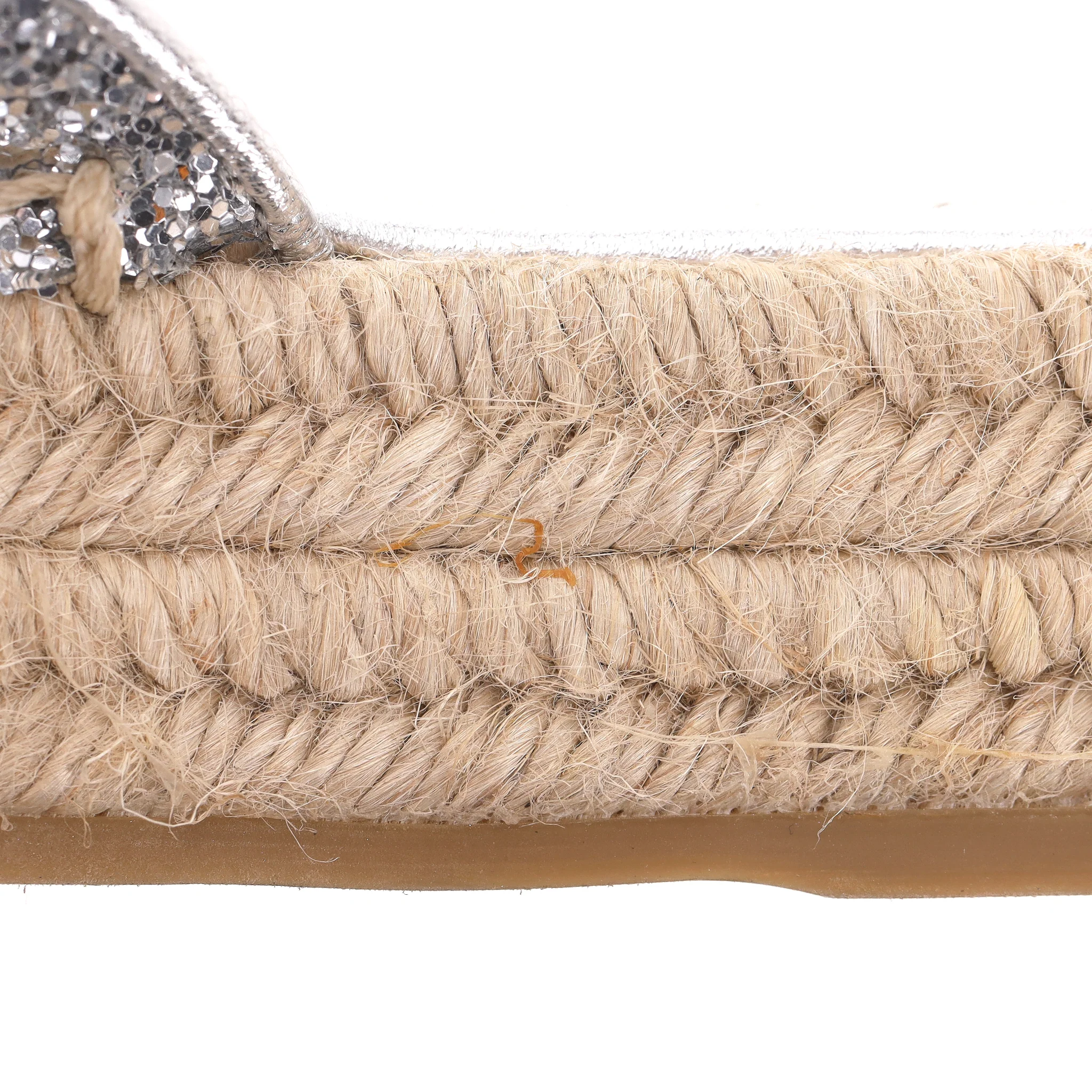 Miu Miu Glitter Platform Espadrille Mules. Size 38.5 - Image 10