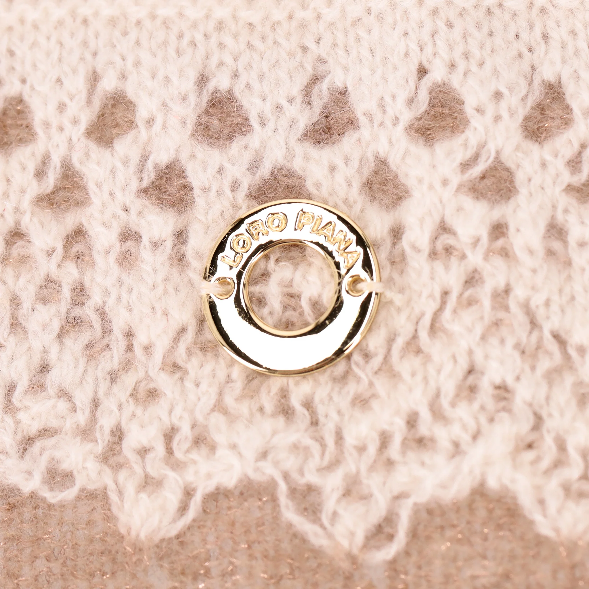 Loro Piana Openwork Lace Knit Cashmere Scarf - Image 4