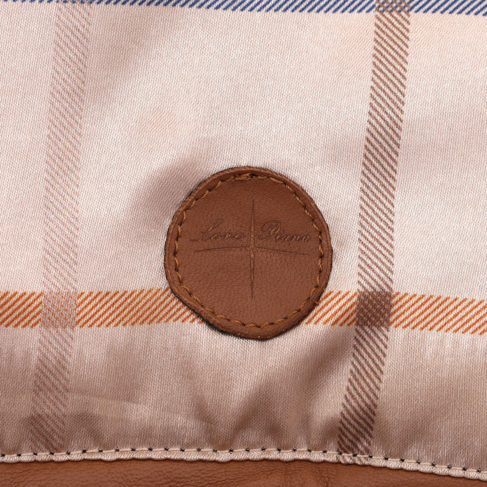 Loro Piana Rarest Vicuna Wool Storm System Field Jacket With Leather Trim. Size L - Image 6