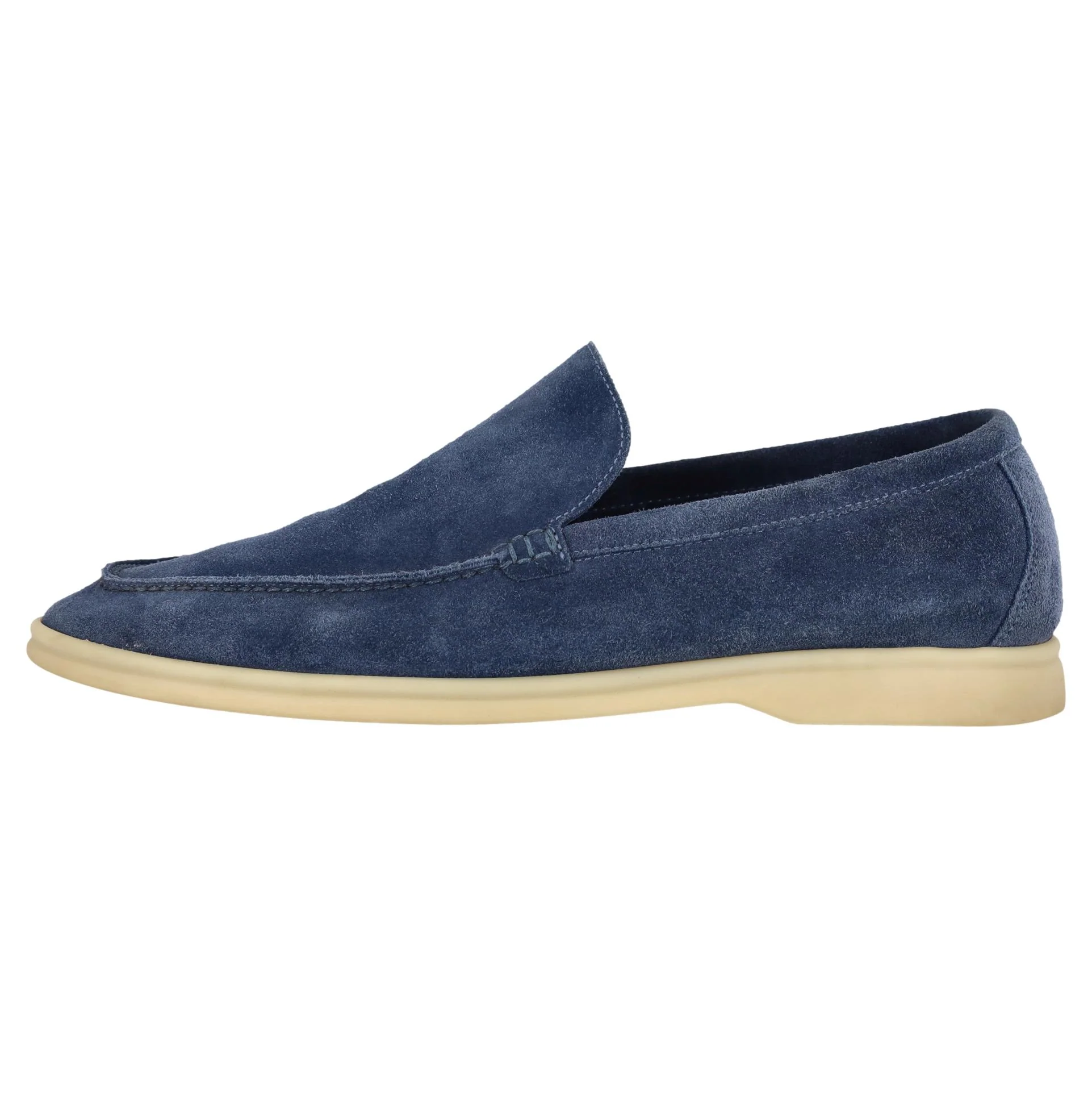 Loro Piana Suede Summer Walk Loafers. Size 41 - Image 3