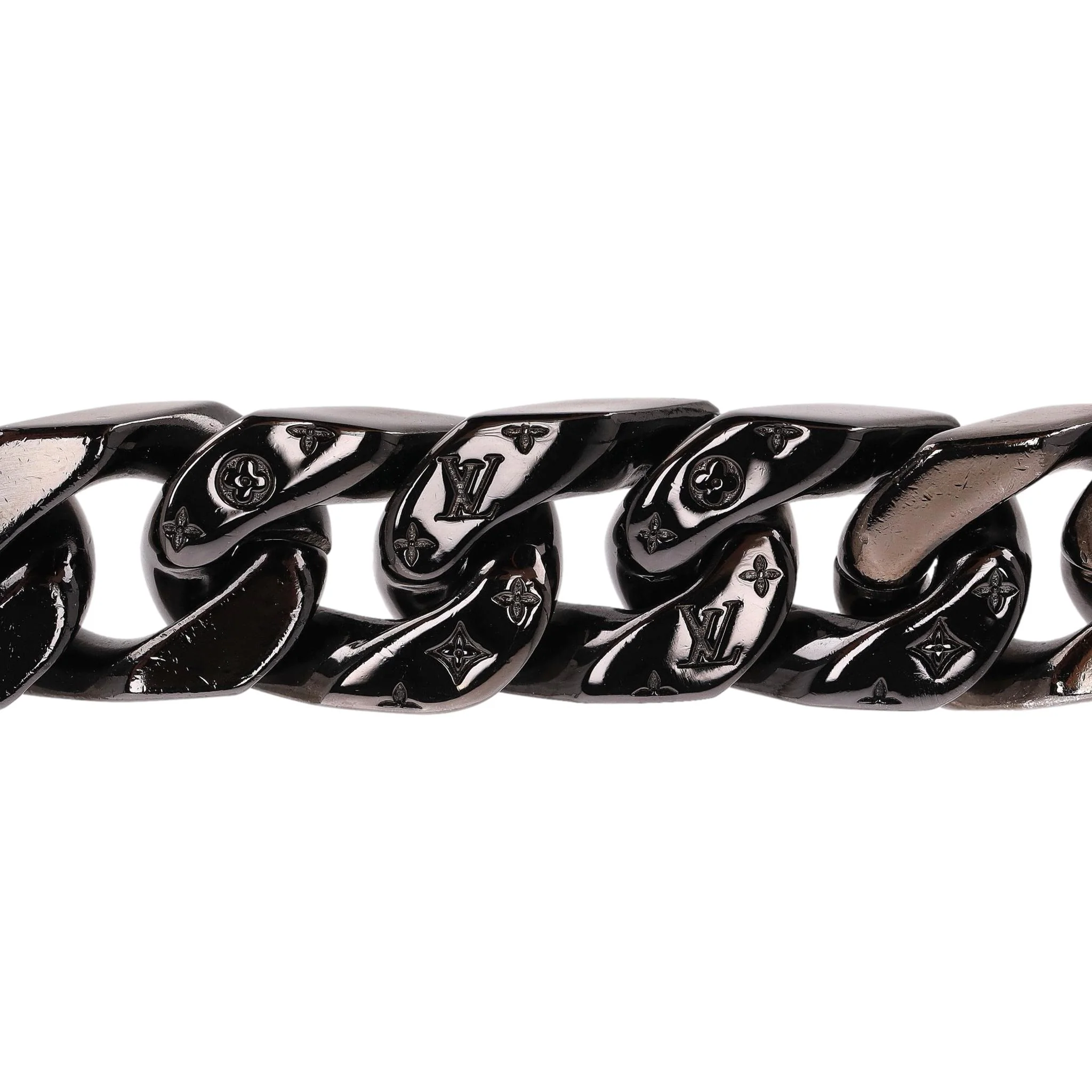 Louis Vuitton 2054 Rainbow - Virgil Abloh Ltd Edition Ruthenium Necklace - Image 6