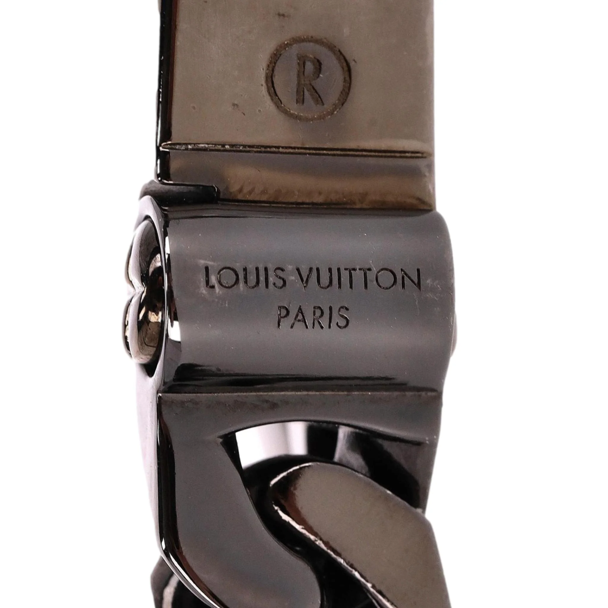 Louis Vuitton 2054 Rainbow - Virgil Abloh Ltd Edition Ruthenium Necklace - Image 8
