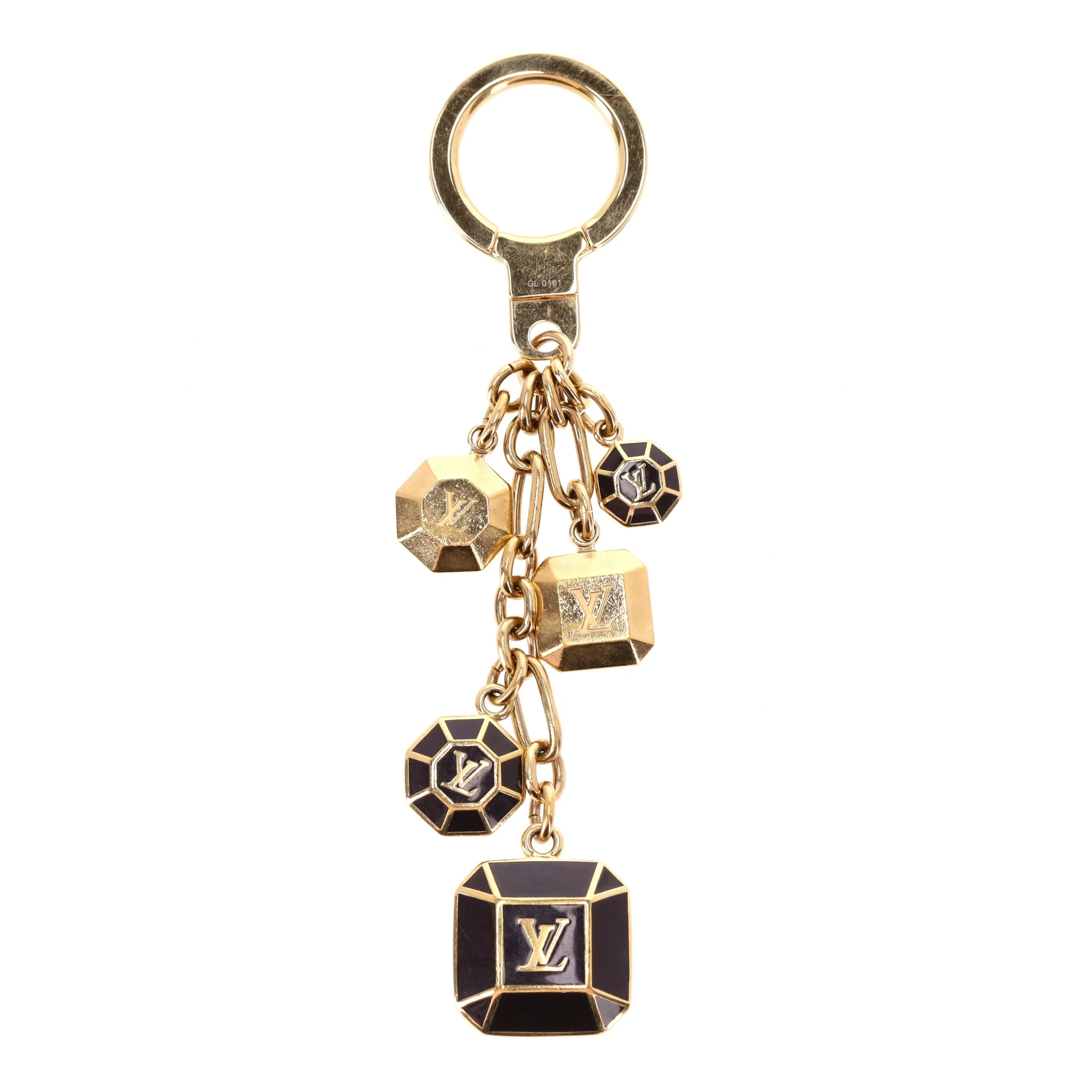 Louis Vuitton Multi Dangle 'LV' Logo Bag Charm - Image 2
