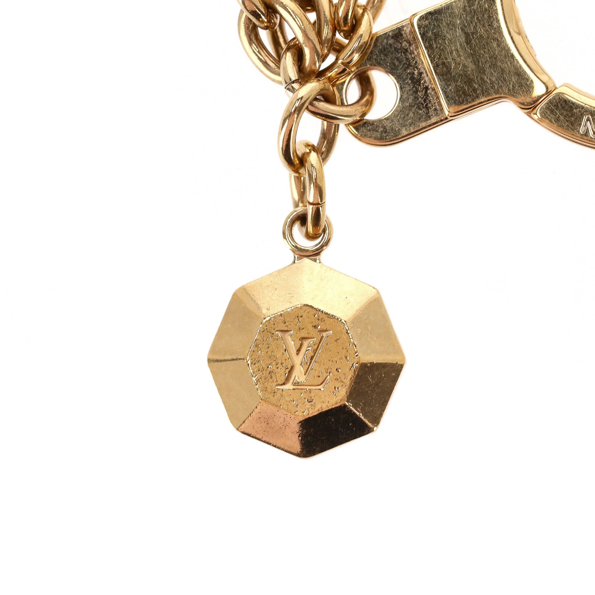 Louis Vuitton Multi Dangle 'LV' Logo Bag Charm - Image 7