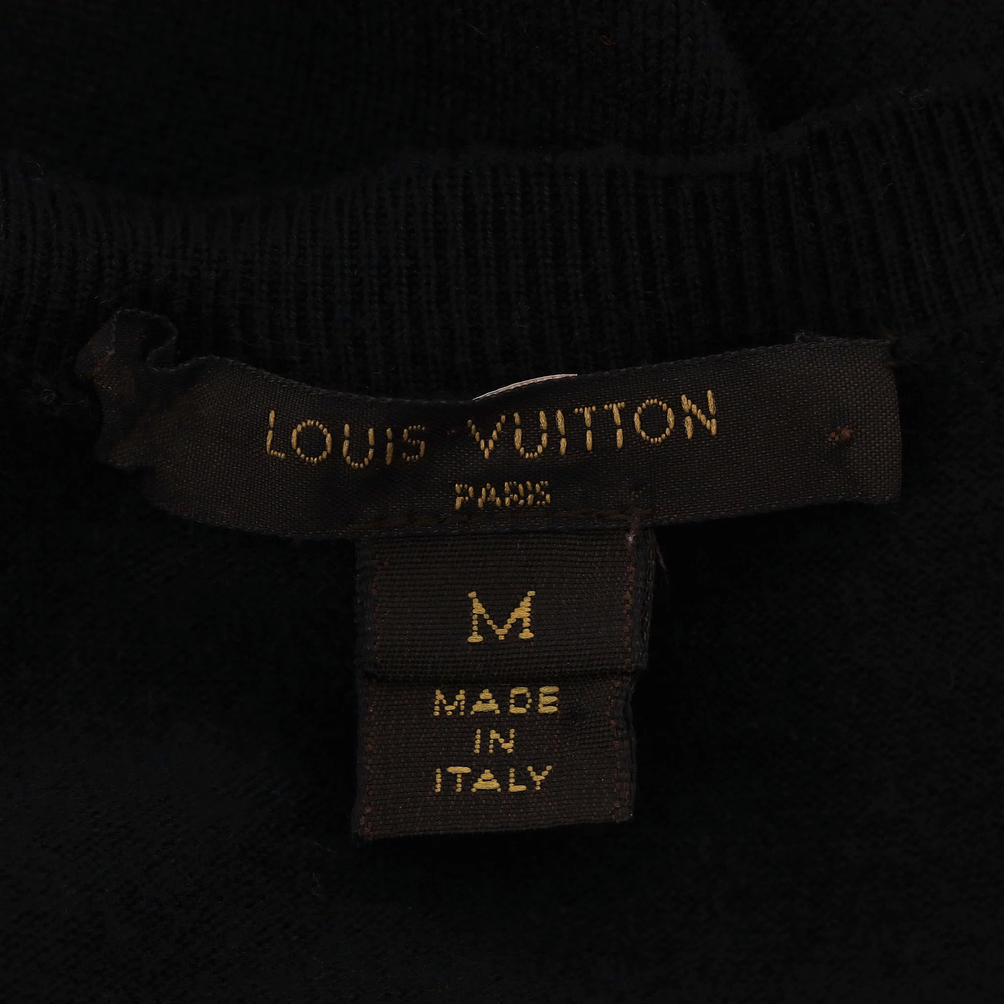 Louis Vuitton Cashmere & Wool Sequins Dress. Size M - Image 6