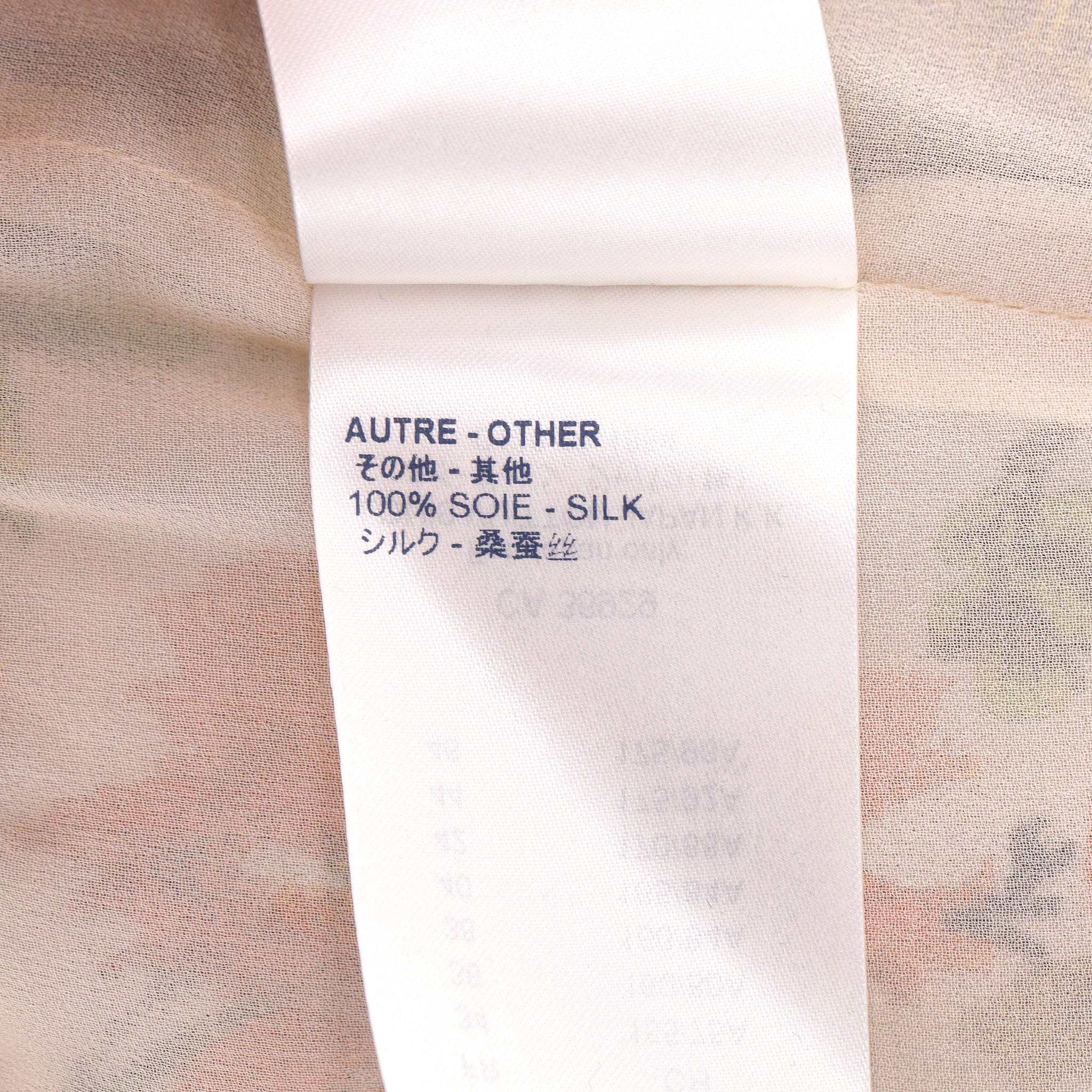 Louis Vuitton Cold-Shoulder Ruffle Detail Floral Silk Dress. Size 36FR - Image 9