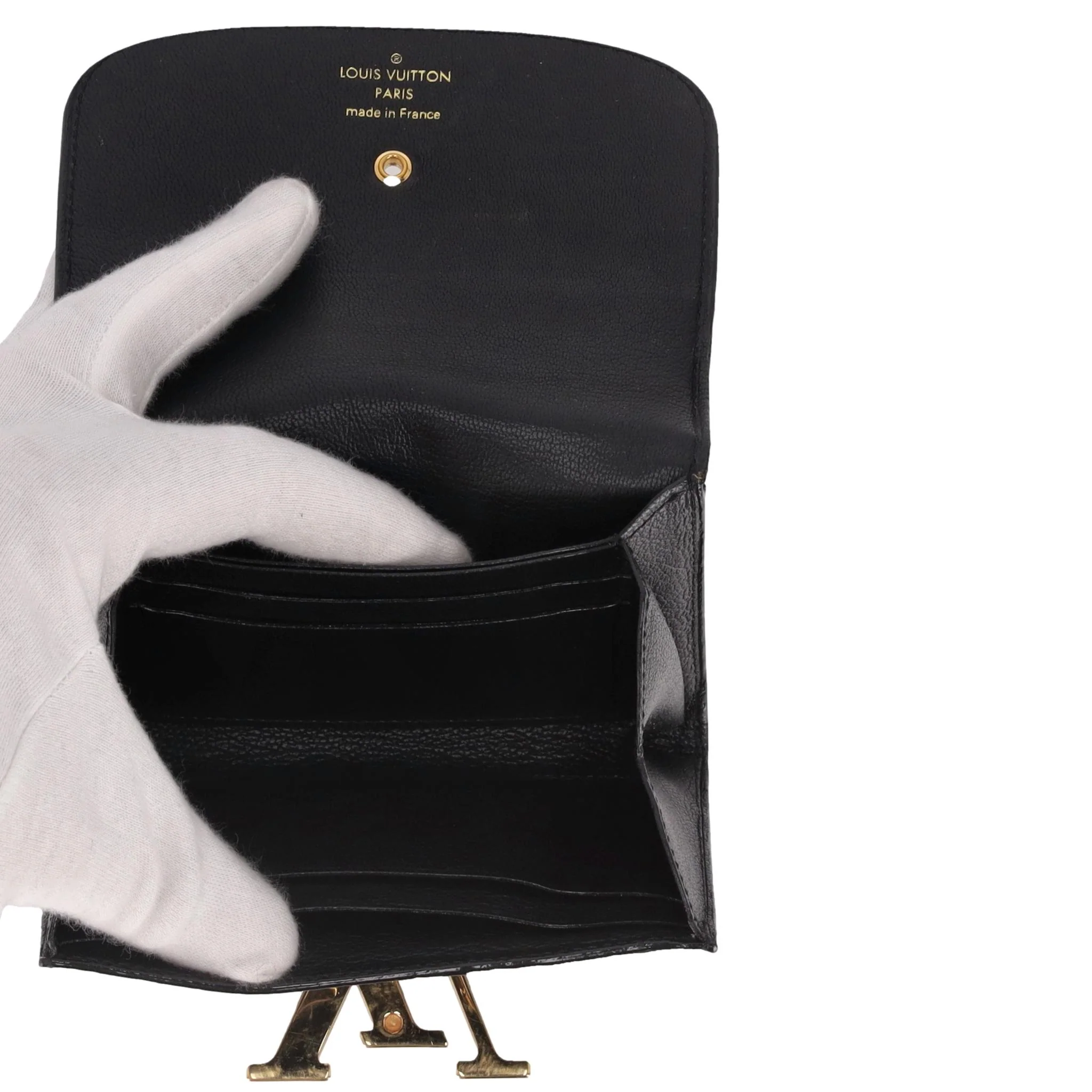 Louis Vuitton Crocodile Skin Capucines Compact Wallet - Image 7