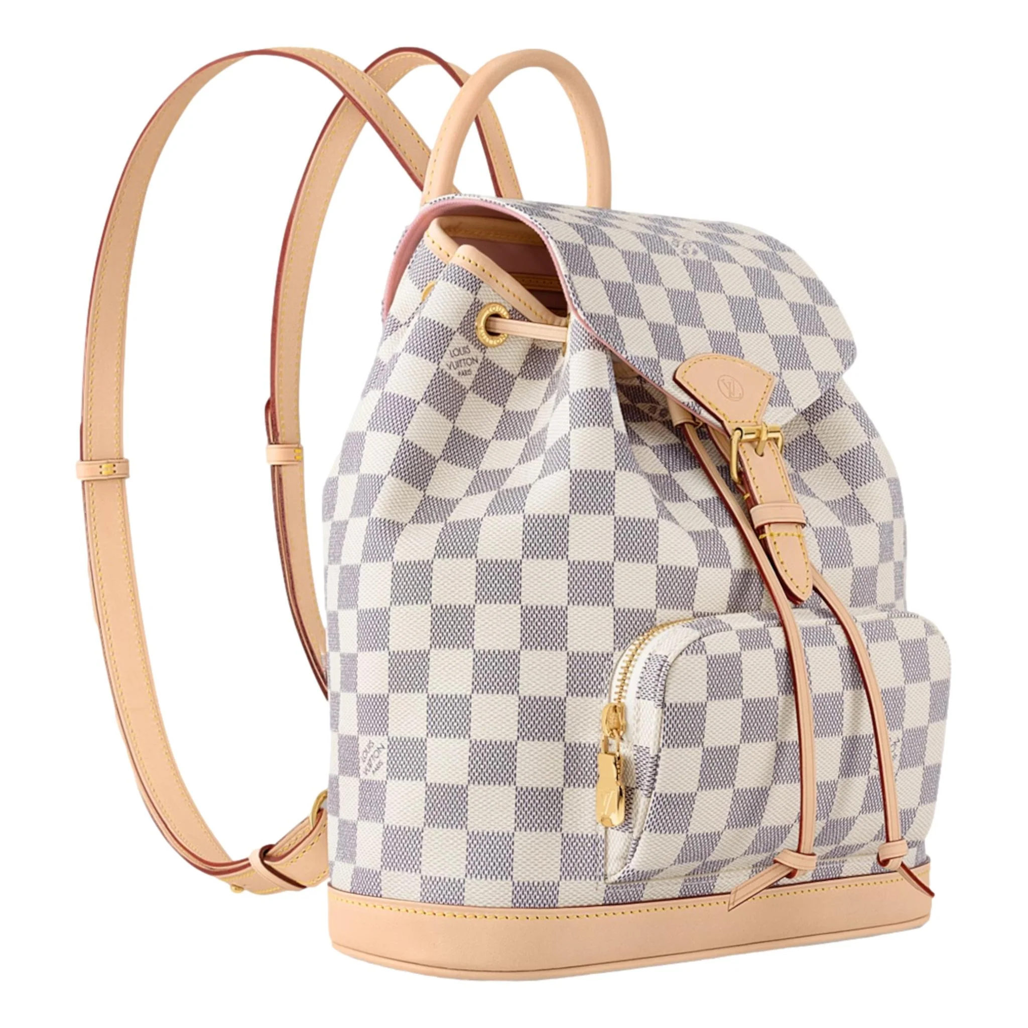 Louis Vuitton Damier Azur Montsouris PM Backpack - Image 2