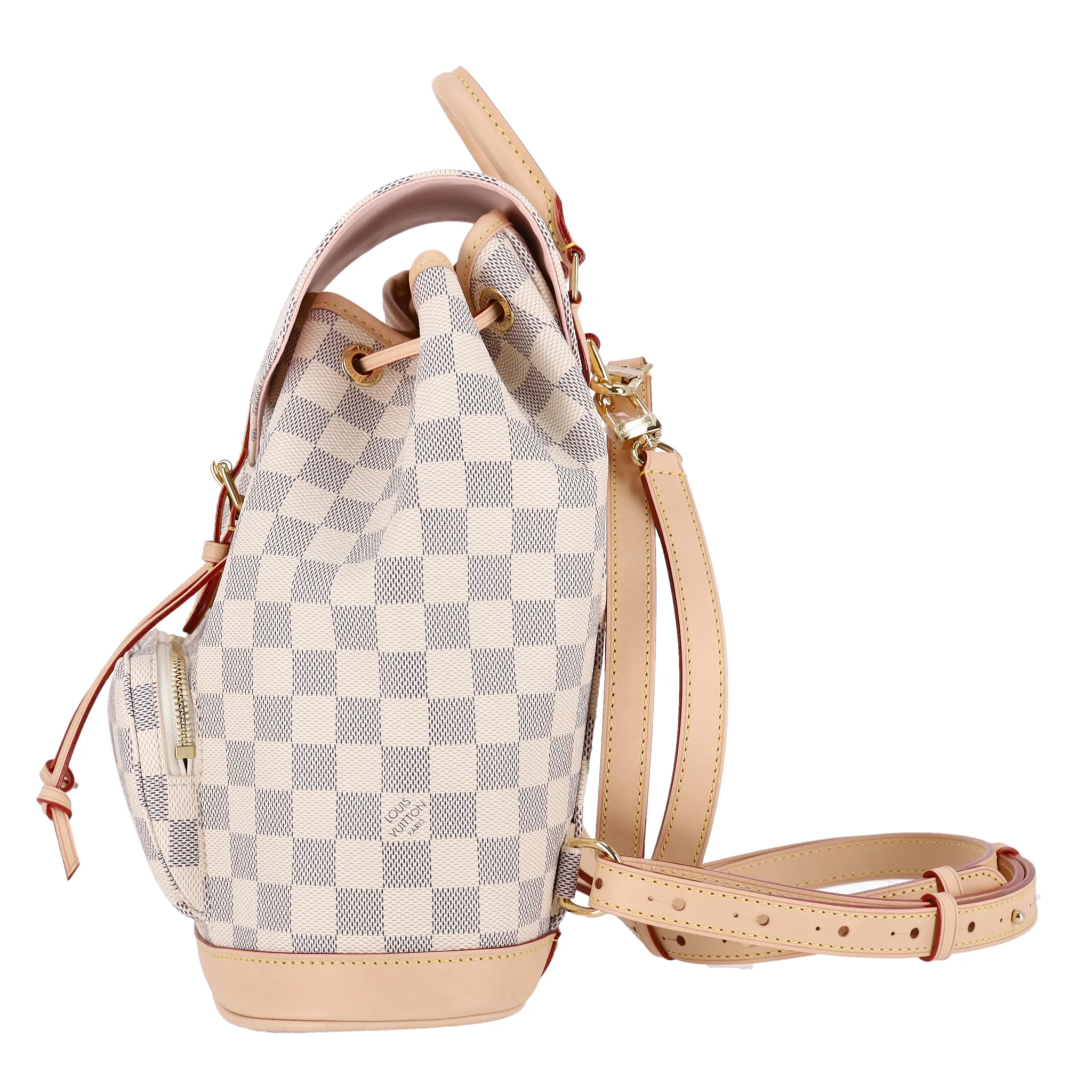 Louis Vuitton Damier Azur Montsouris PM Backpack - Image 3