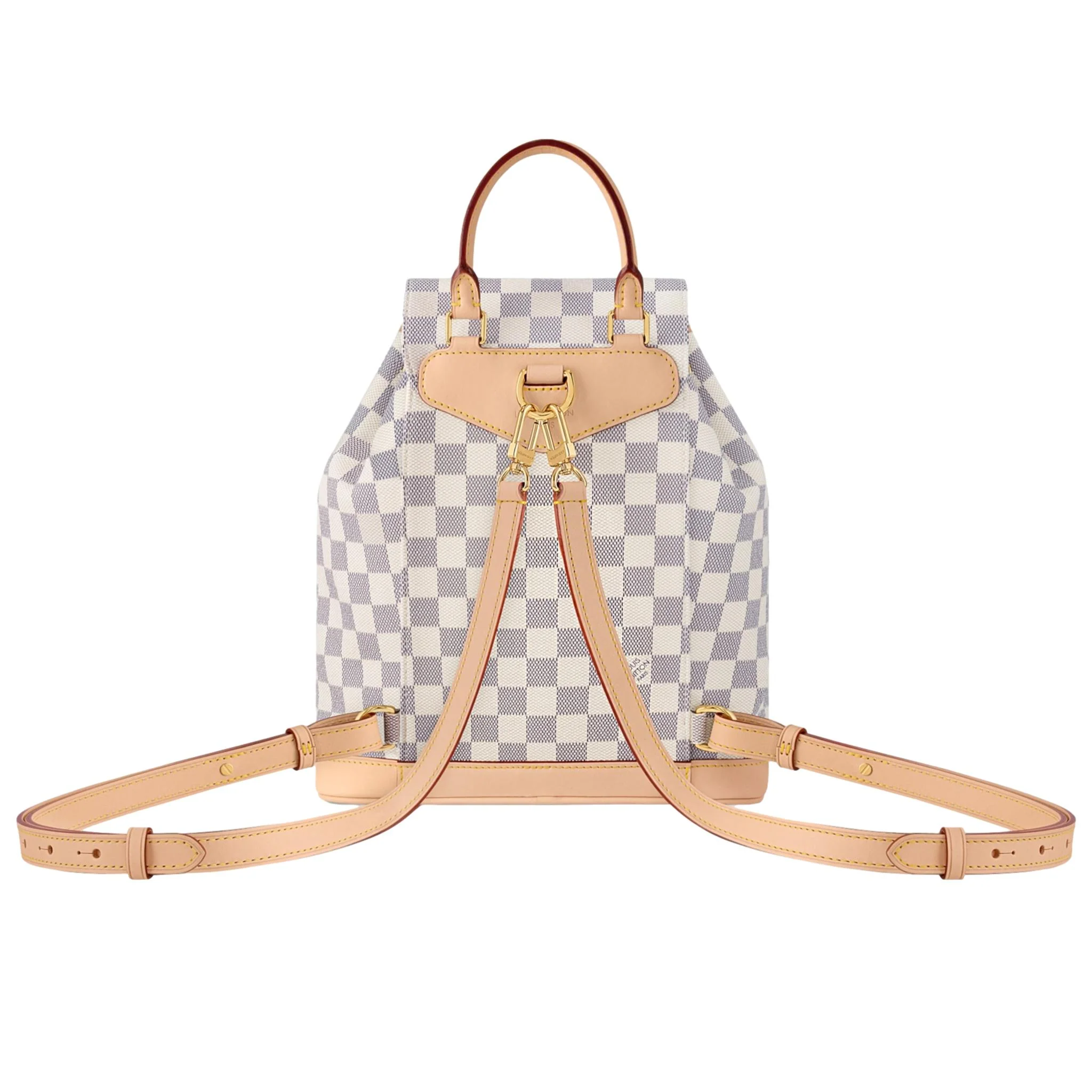 Louis Vuitton Damier Azur Montsouris PM Backpack - Image 4