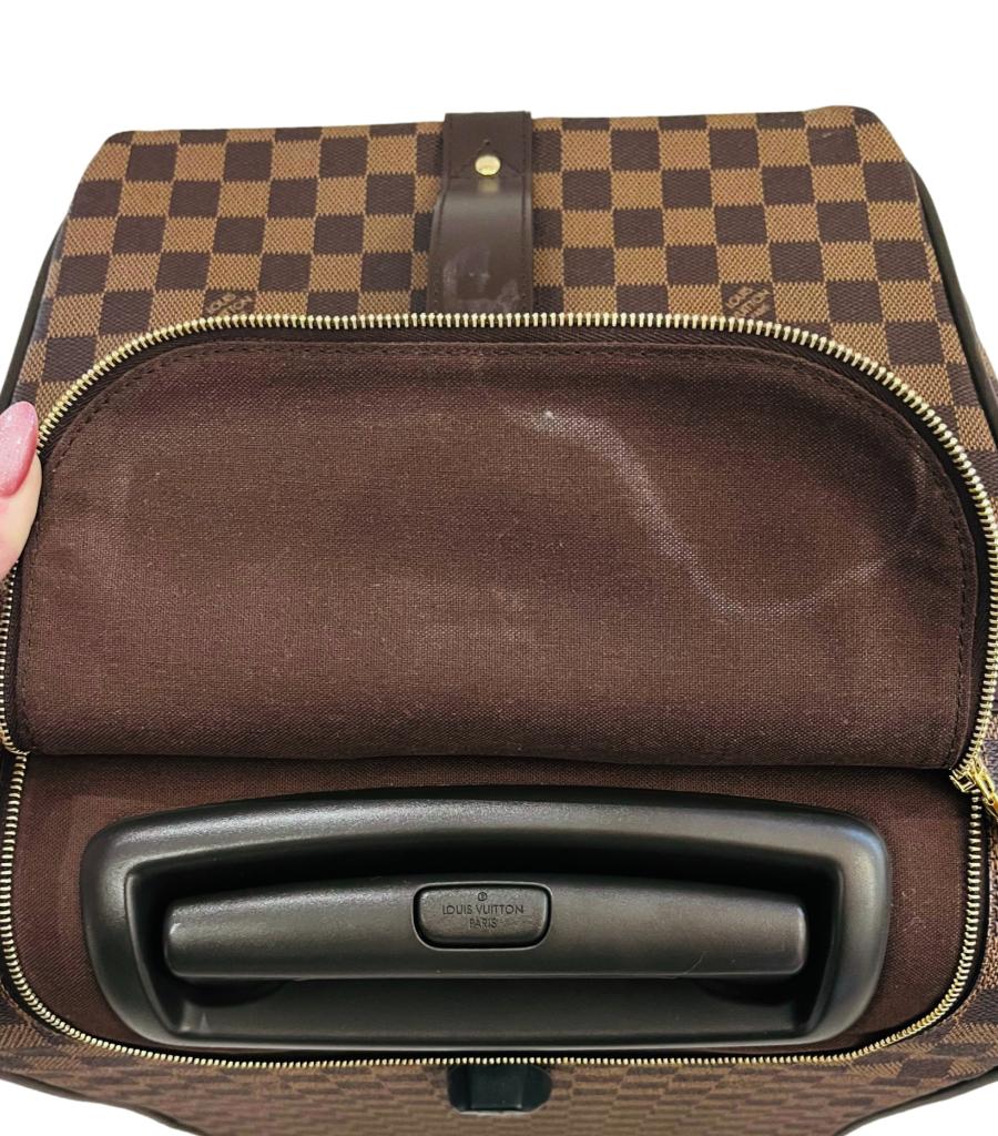 Louis Vuitton Damier Ebene Coated Canvas Eole Convertible Rolling Luggage Bag - Image 16