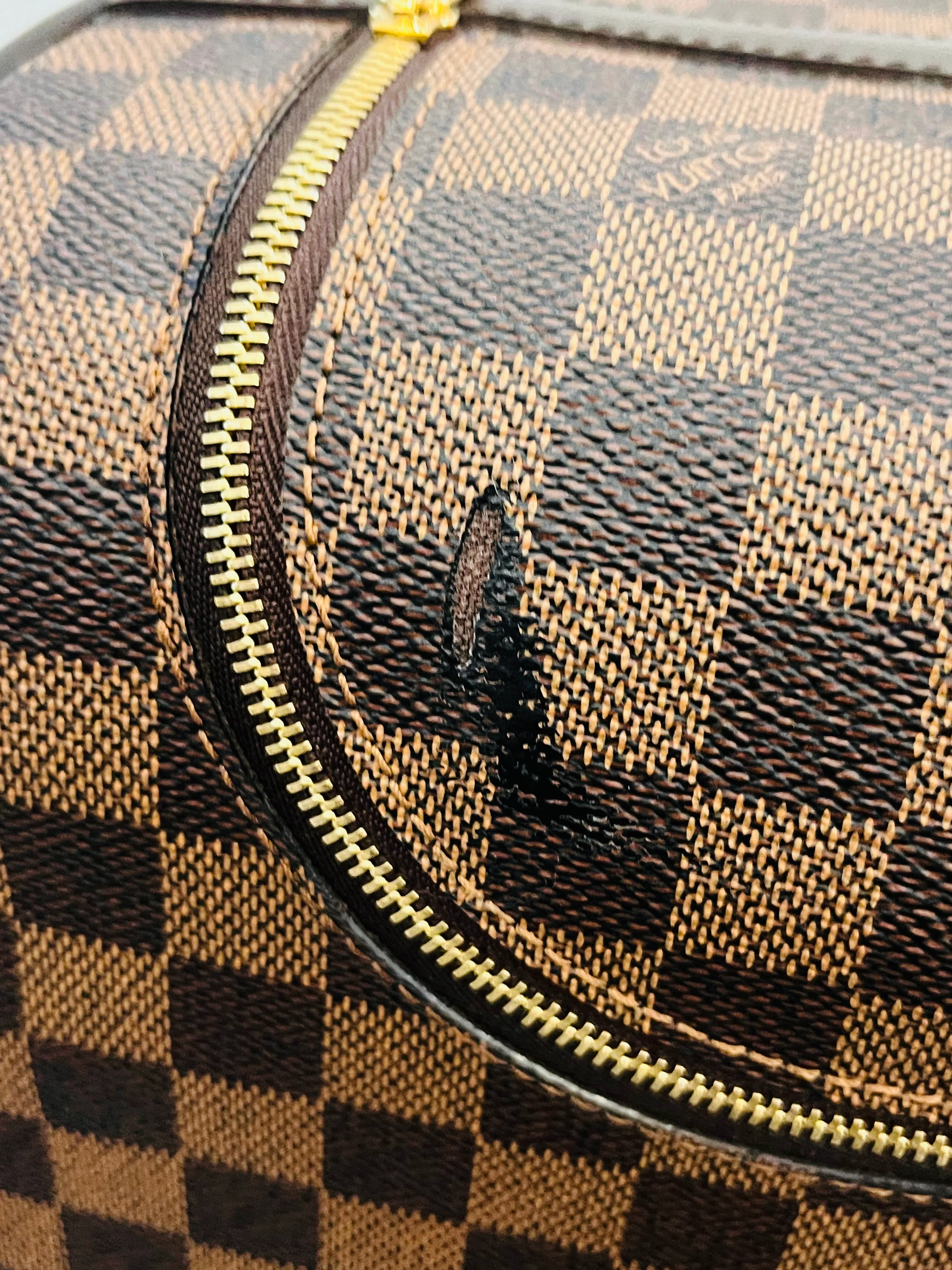 Louis Vuitton Damier Ebene Coated Canvas Eole Convertible Rolling Luggage Bag - Image 17