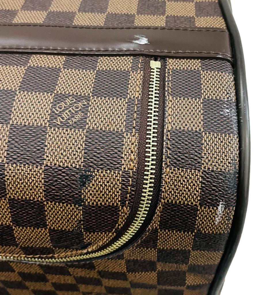 Louis Vuitton Damier Ebene Coated Canvas Eole Convertible Rolling Luggage Bag - Image 18