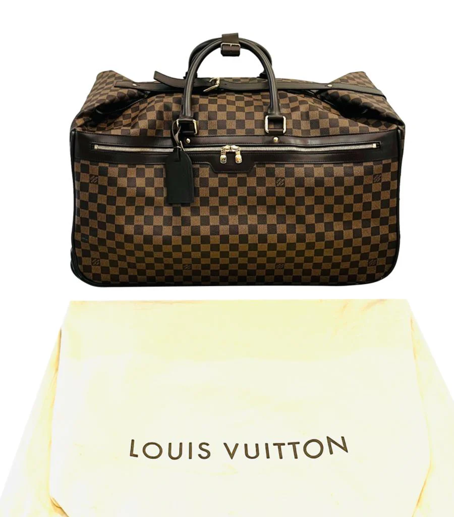 Louis Vuitton Damier Ebene Coated Canvas Eole Convertible Rolling Luggage Bag - Image 9